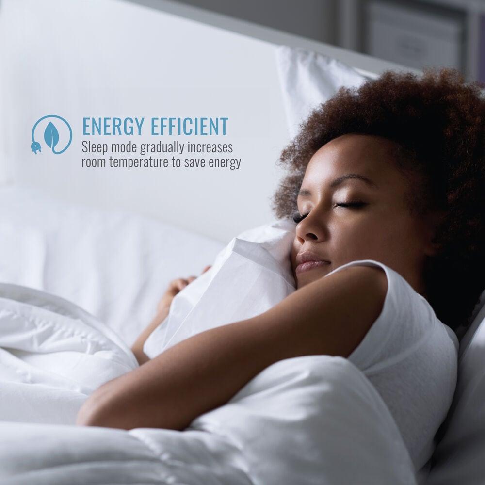 Keystone Keystone 10,000 BTU Wall Mounted Air Conditioner with Supplemental Heat and Dehumidifier Remote Control for Rooms up to 450 Sq.Ft., Quiet, High Efficiency AC