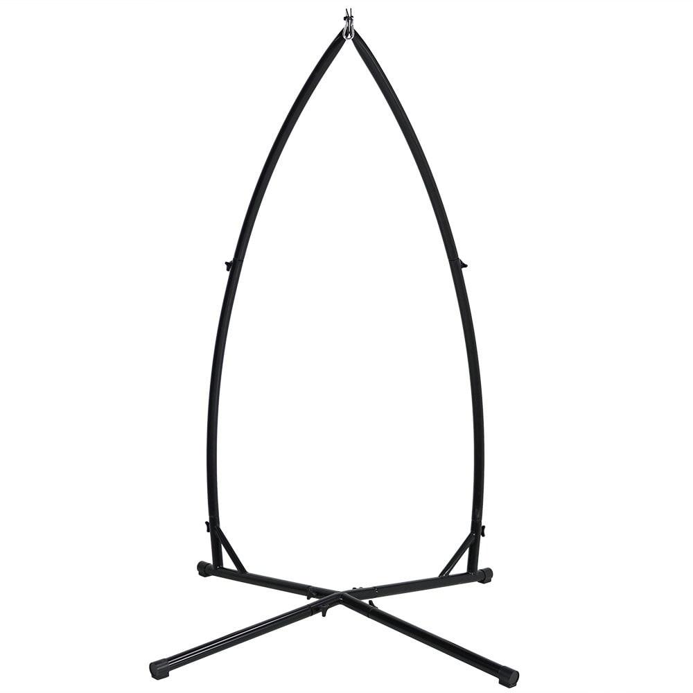 Sunnydaze Durable Outdoor Metal X-Stand Only for Hanging Hammock Chair - 250 lb Weight Capacity