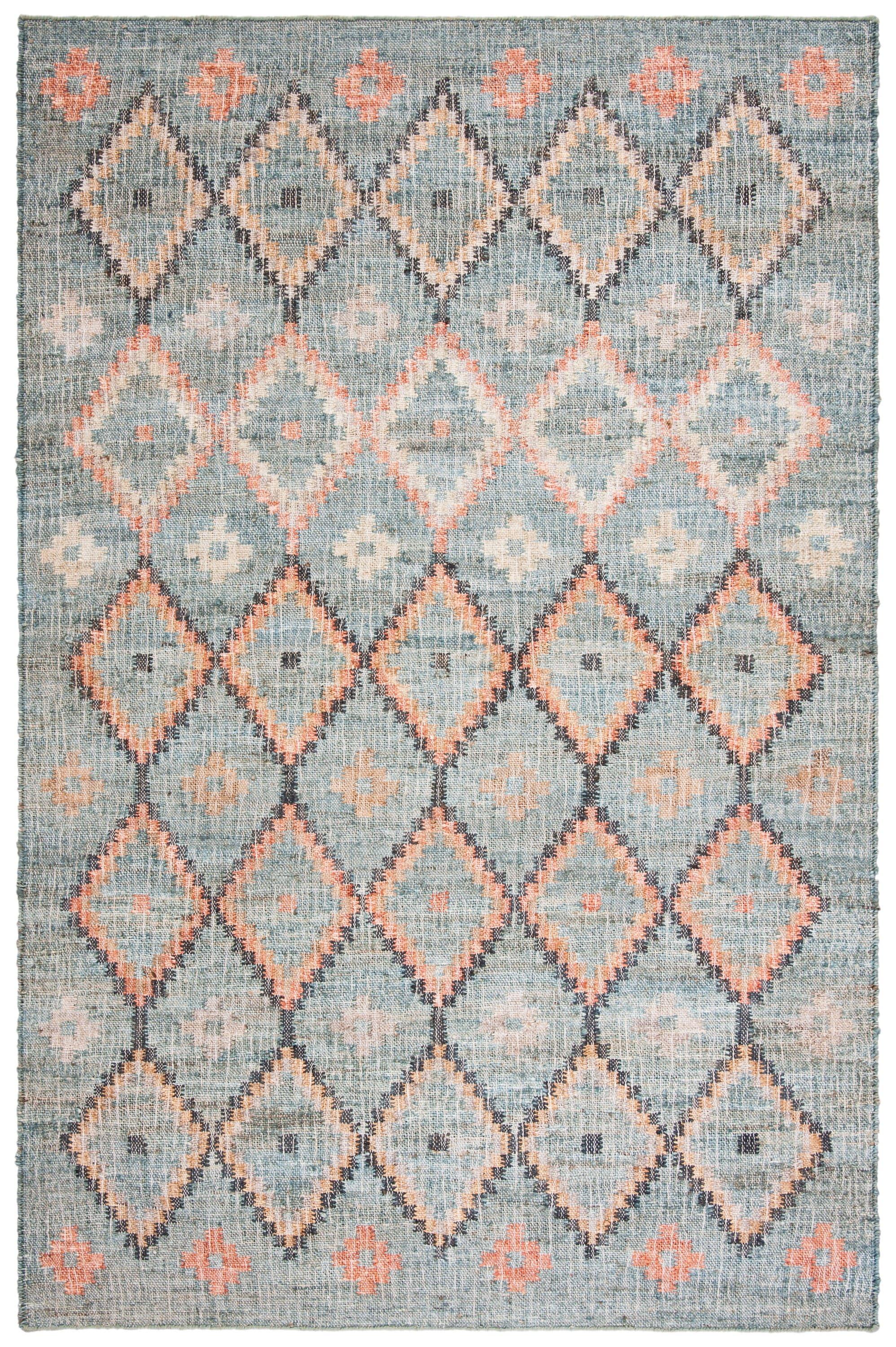Kilim KLM753 Hand Loomed Area Rug - Charcoal/Gold - 5'x8' - Safavieh.