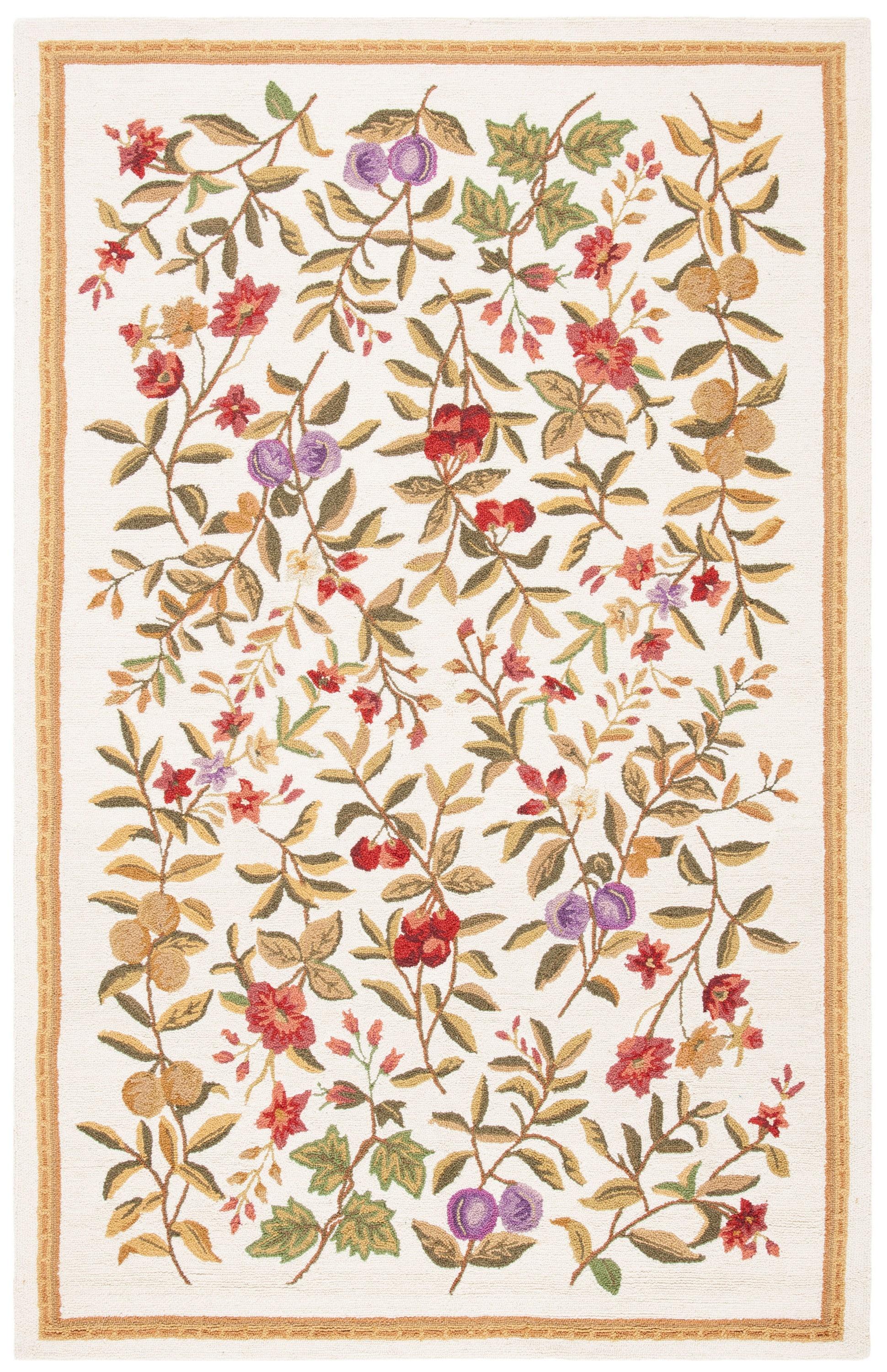 Chelsea HK210 Handmade Area Rug - 5'3"x8'3" - Ivory - Safavieh