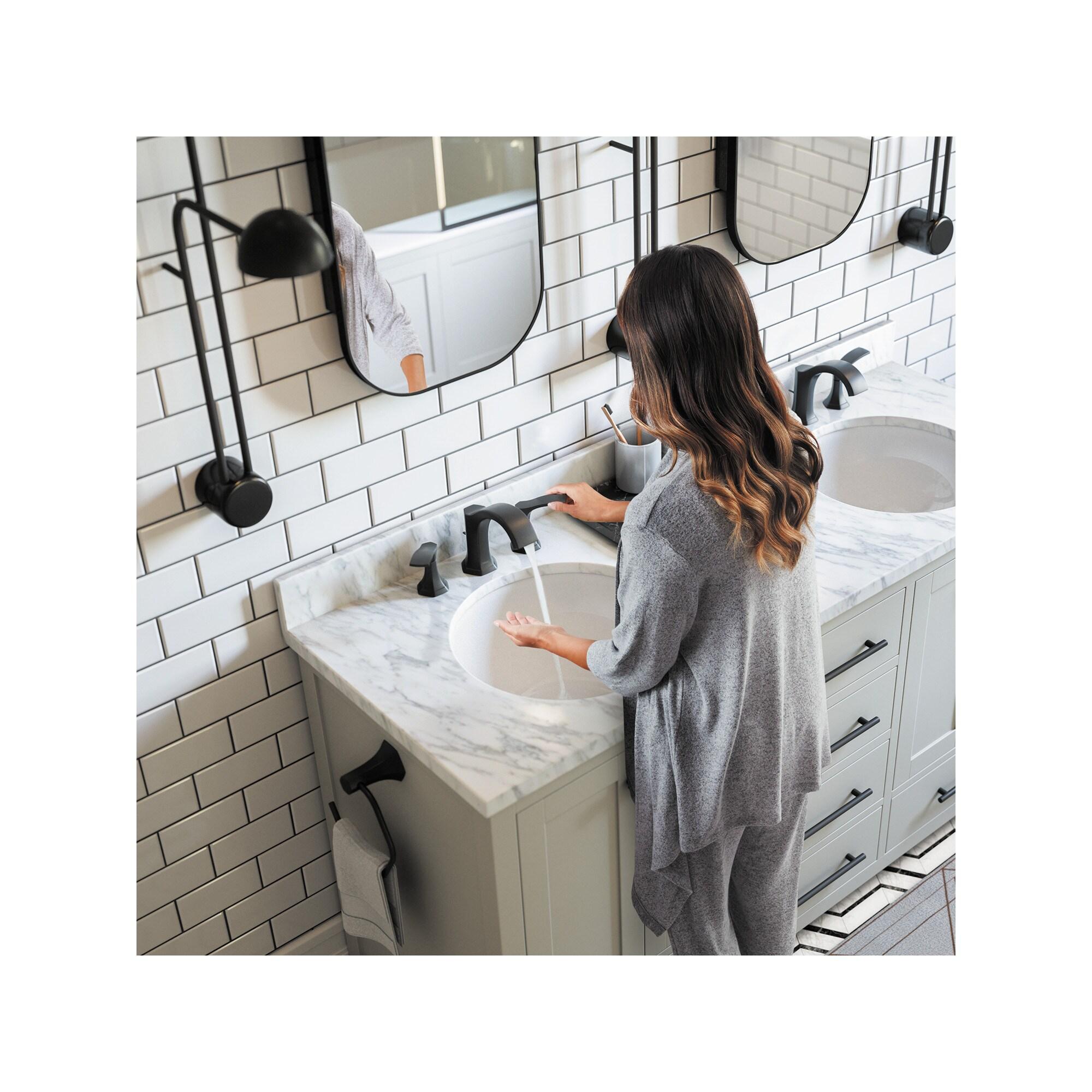 Locarno Widespread Bathroom Faucet with Drain Assembly