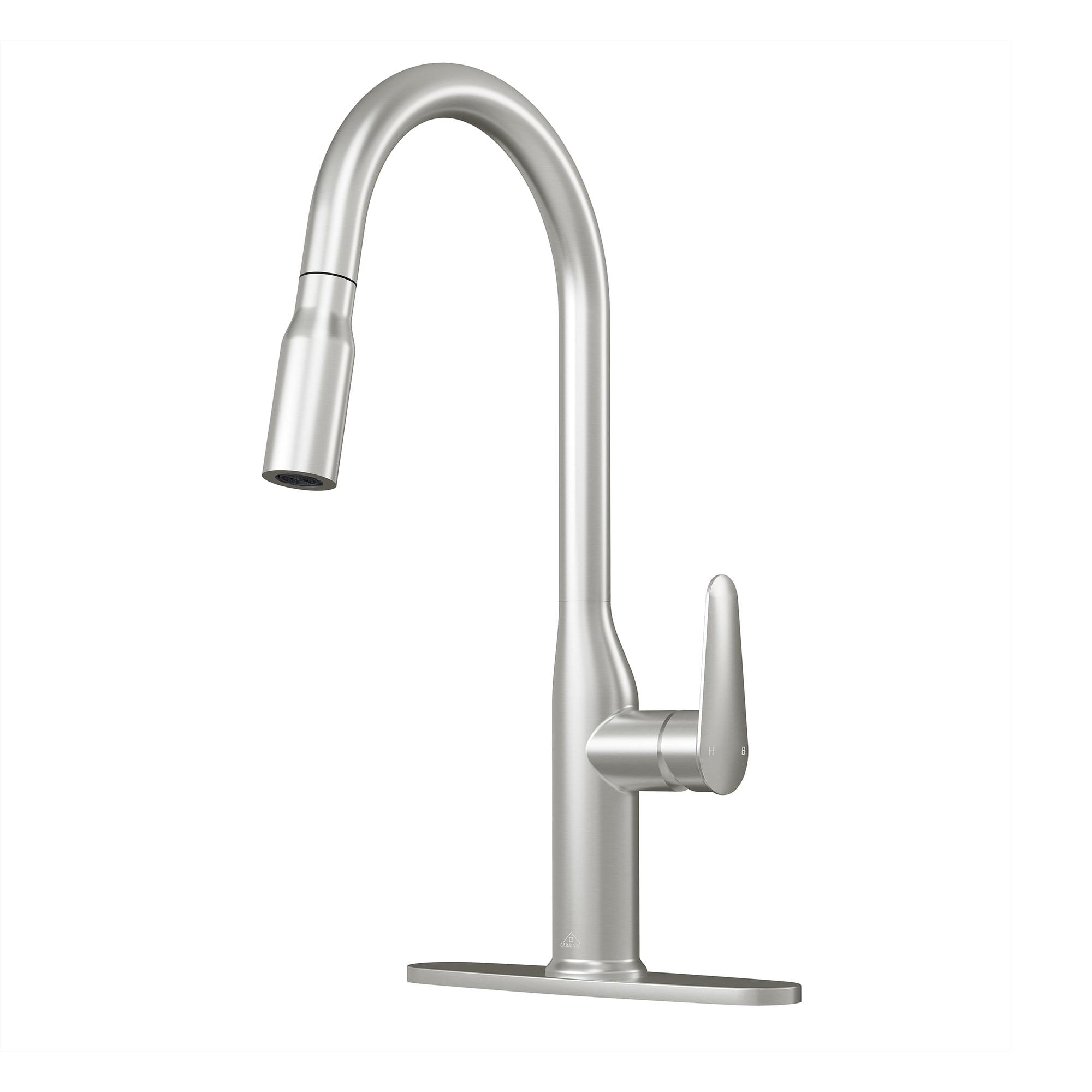 CASAINC CASAINC Single-Handle Pull-Down Kitchen Faucet Single Hole Faucet CA-D4171-BN