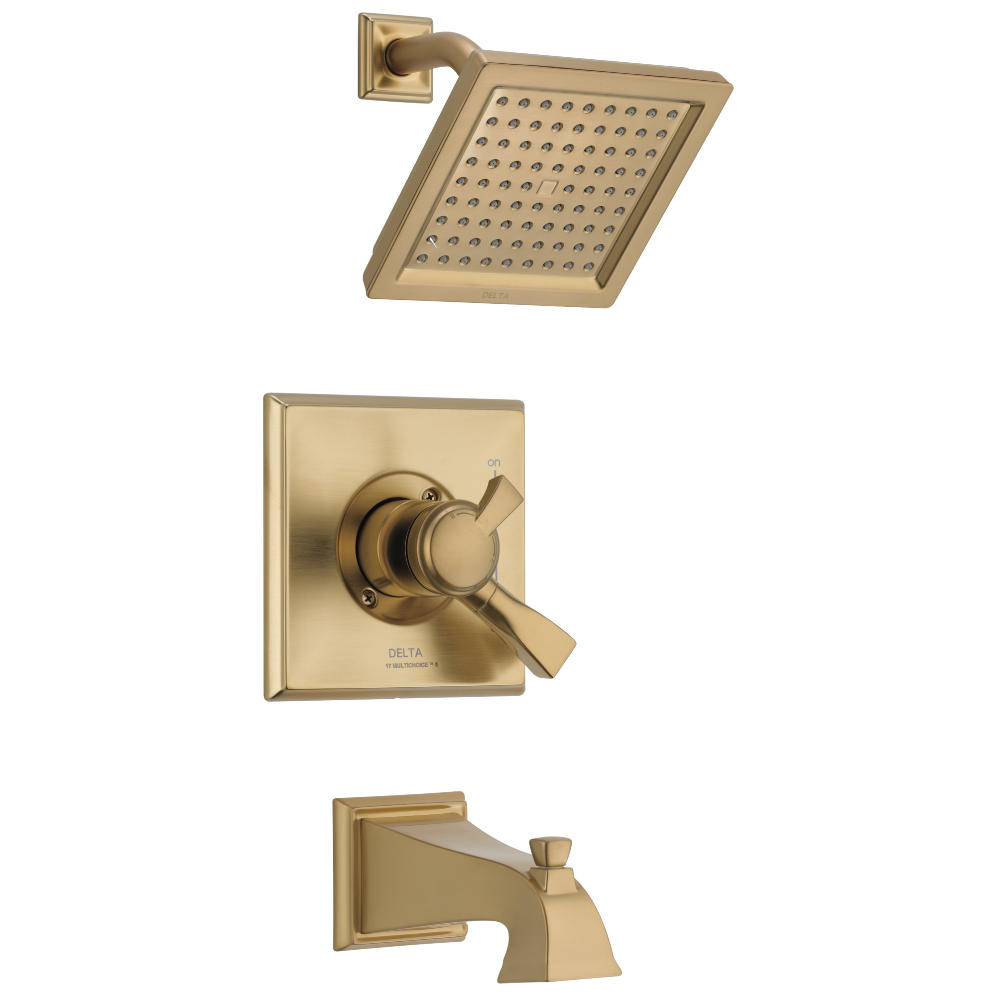 Dryden Tub and Shower Faucet with H2Okinetic Technology