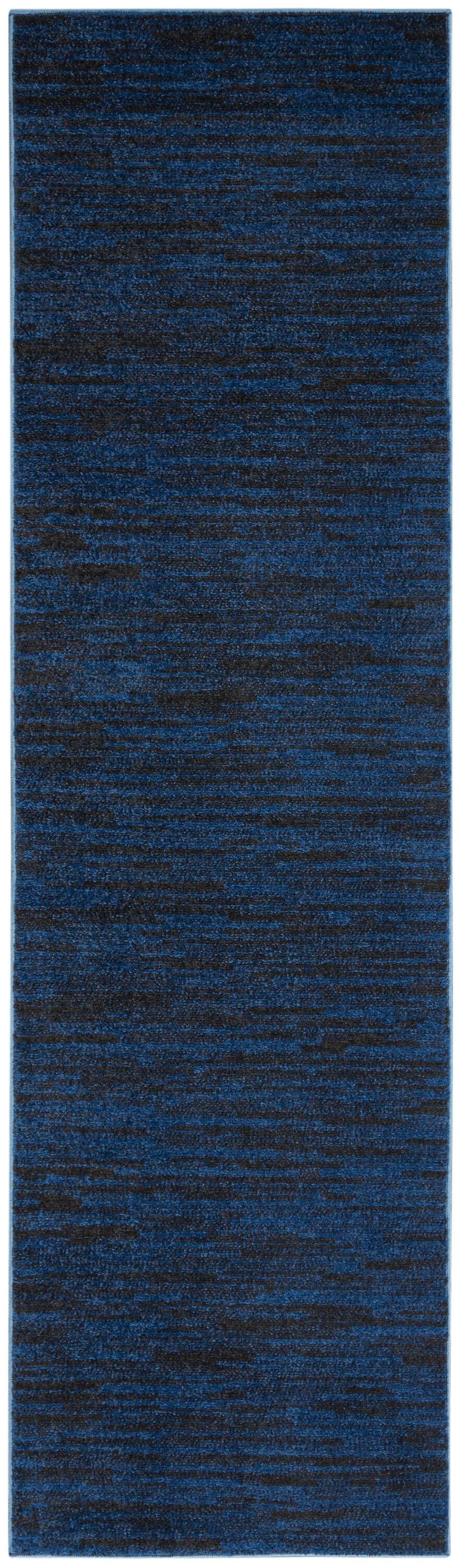 Nourison Nourison Essentials NRE01 Indoor/outdoor Area Rug - Midnight Blue 2' x 6'