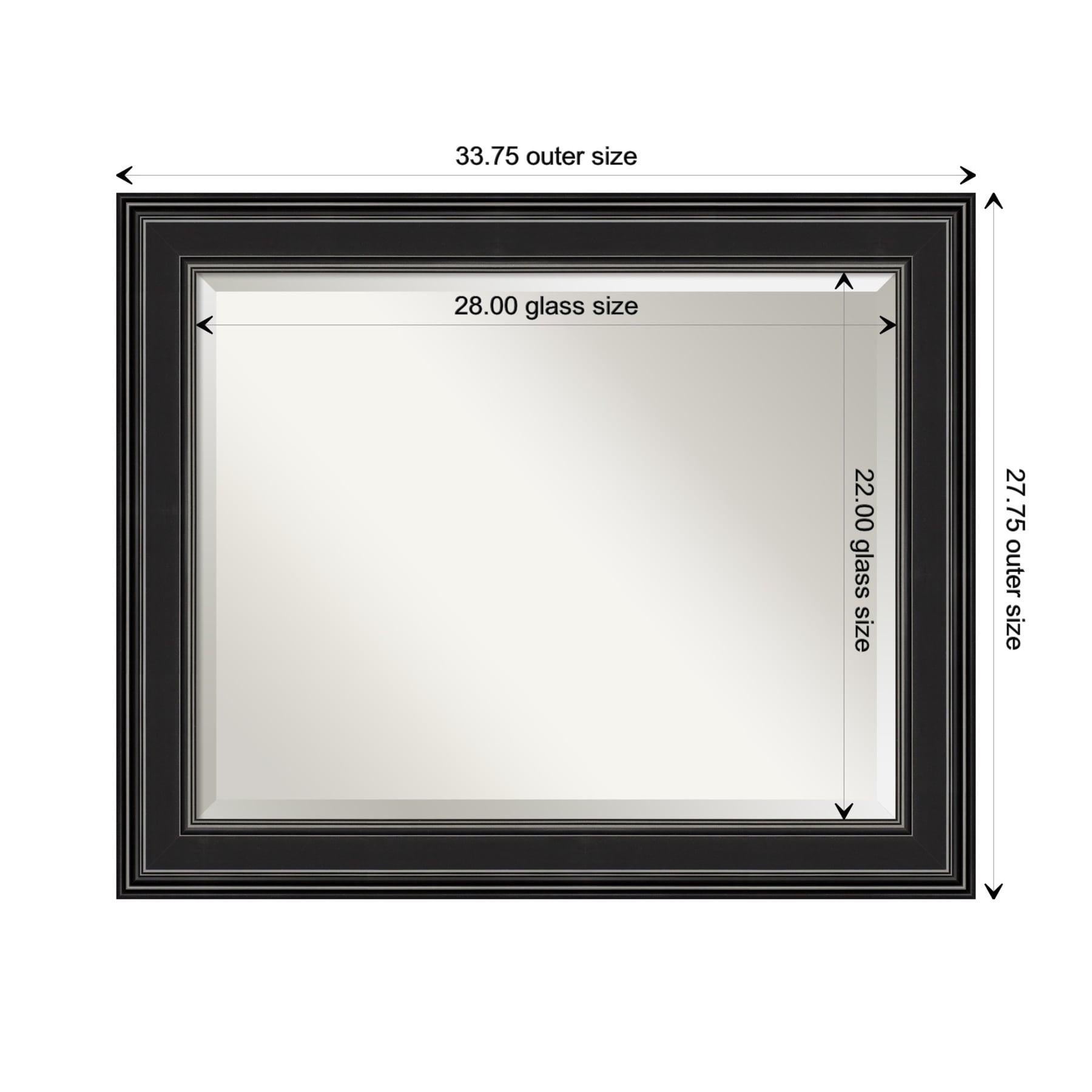 Charlton Home® Fahlman Flat Wall Mirror