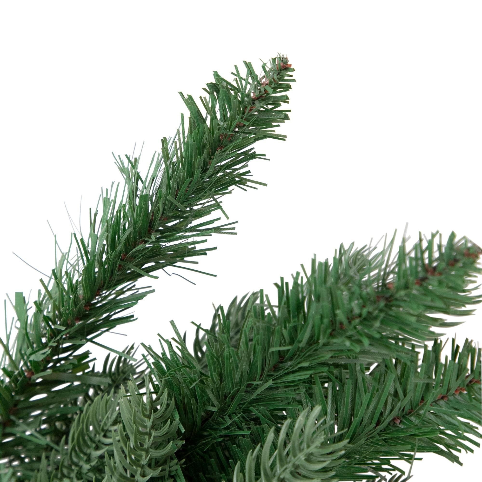 Northlight Seasonal 30" Mixed Eden Pine Artificial Christmas Teardrop Swag - Unlit