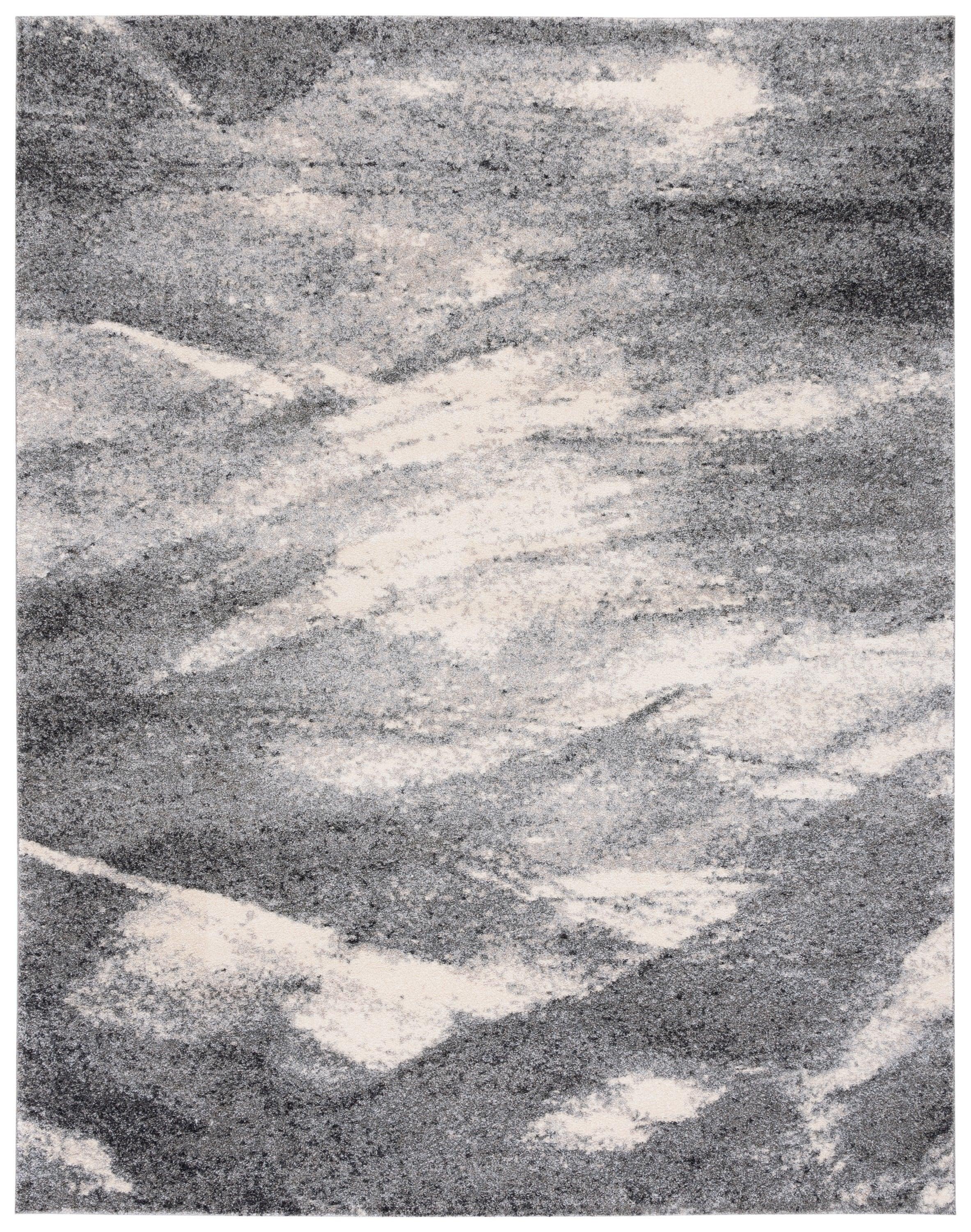 Retro RET2891 Power Loomed Indoor Area Rug - Grey/Ivory - 10'x14' - Safavieh.