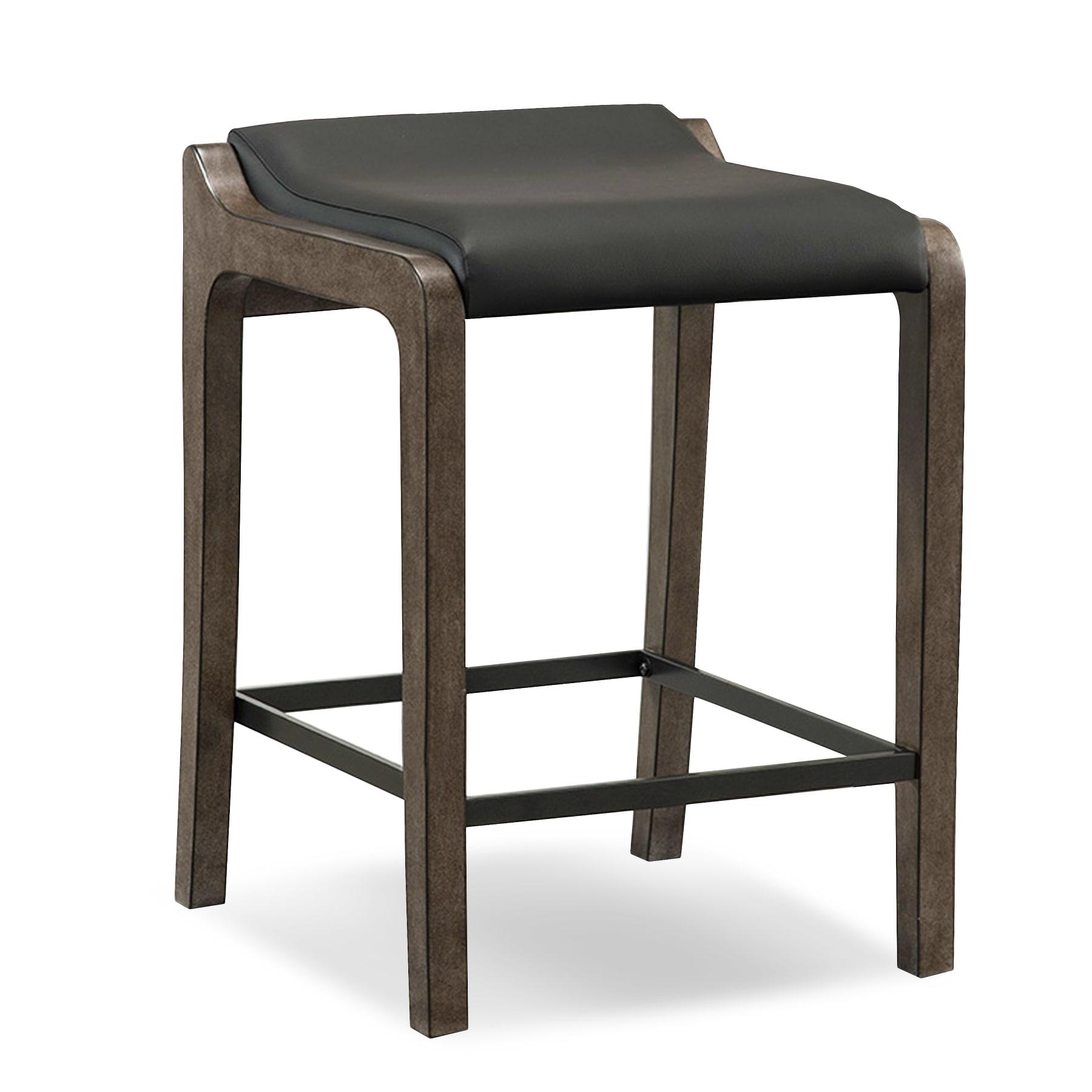 Coons Upholstered Counter Stool with Solid Wood Frame (Set of 2)