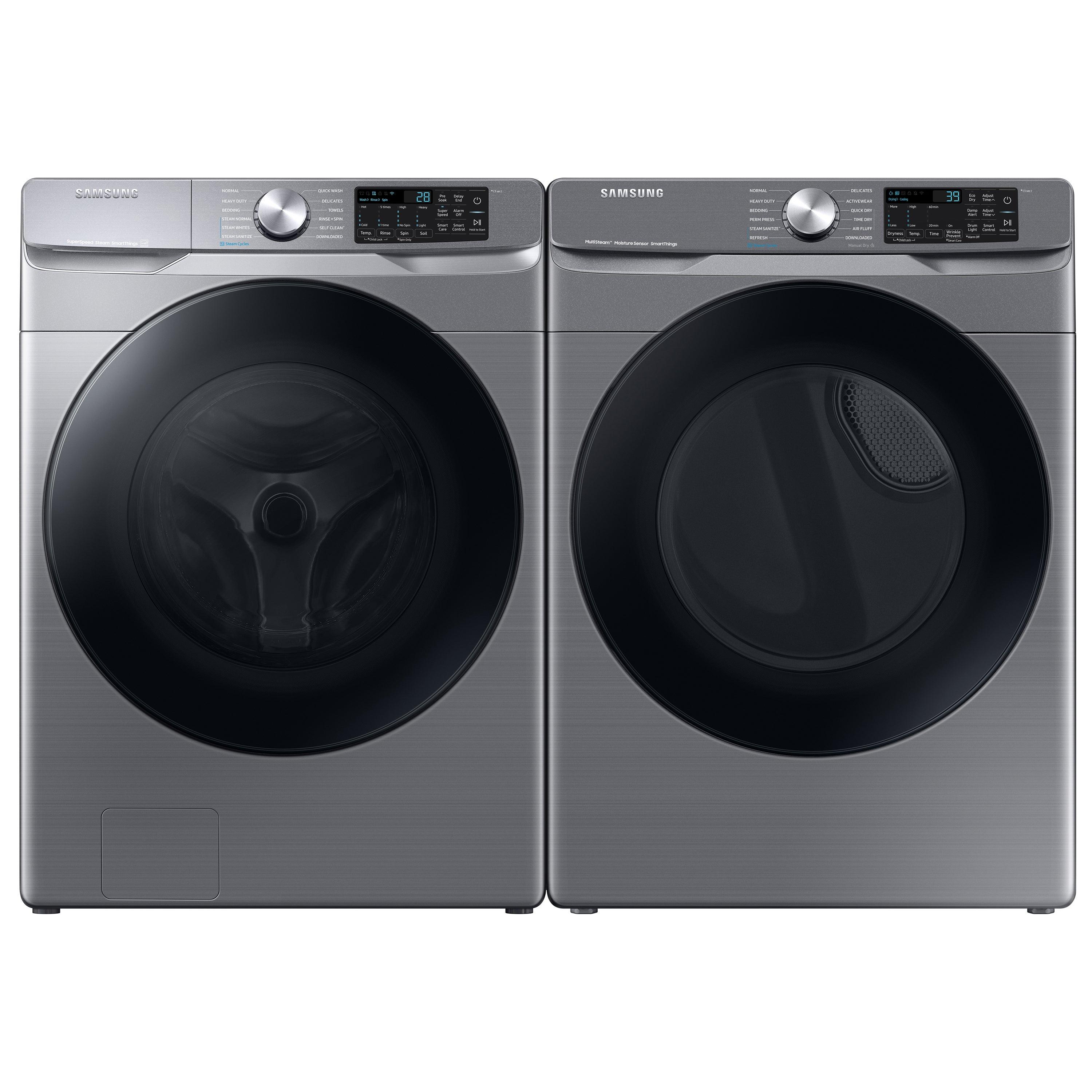 Samsung 4.5 cu. ft. Large Capacity Smart Front Load Washer with Super Speed Wash