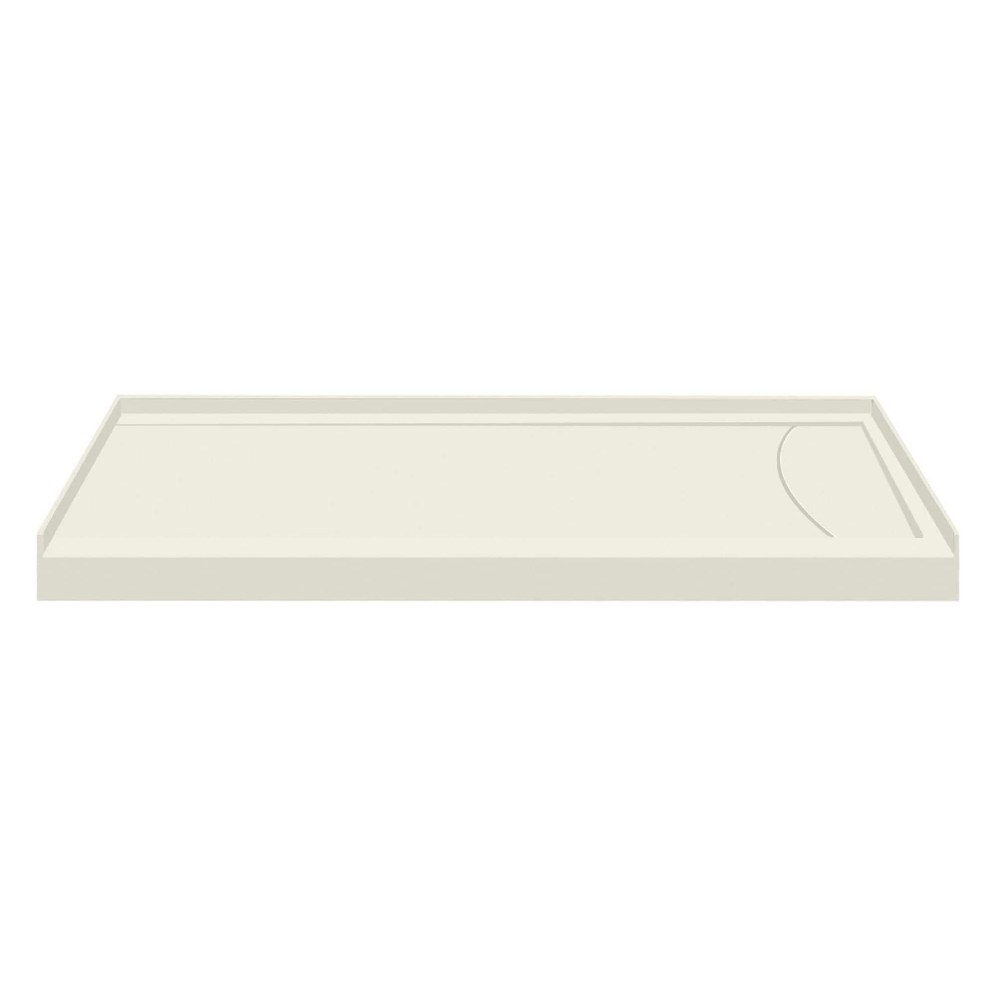 Transolid Transolid 60-in x 32-in Cast Solid Surface Tub Replacement Base Linear FSLB6032R-02