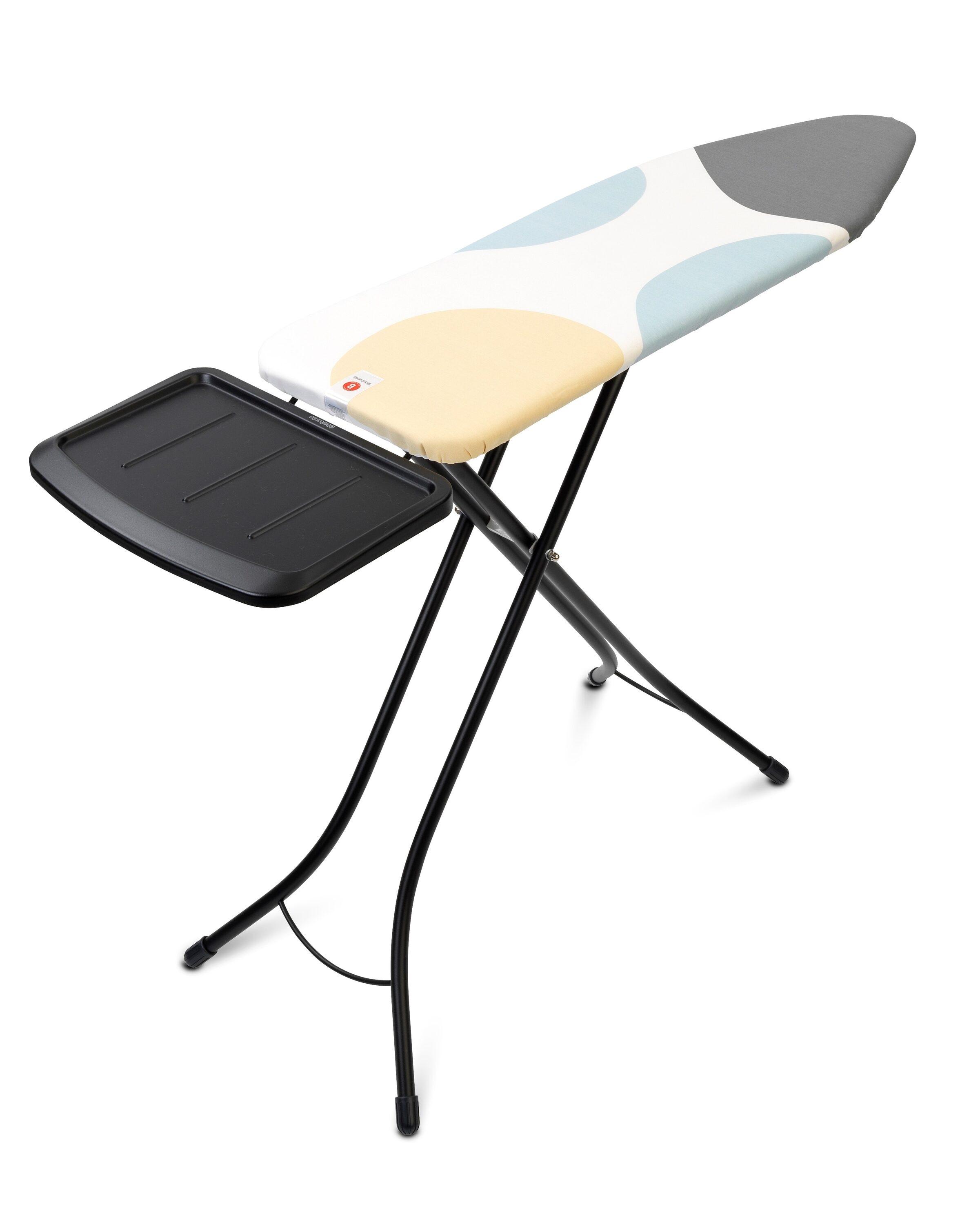 Brabantia Size B Medium Ironing Board with Solid Steam Unit Holder