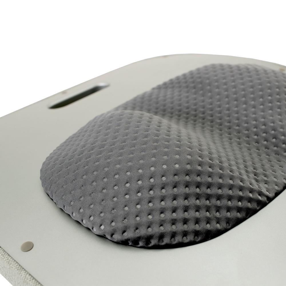 Synca Wellness Upholstered Heated Massage Chair with Ottoman