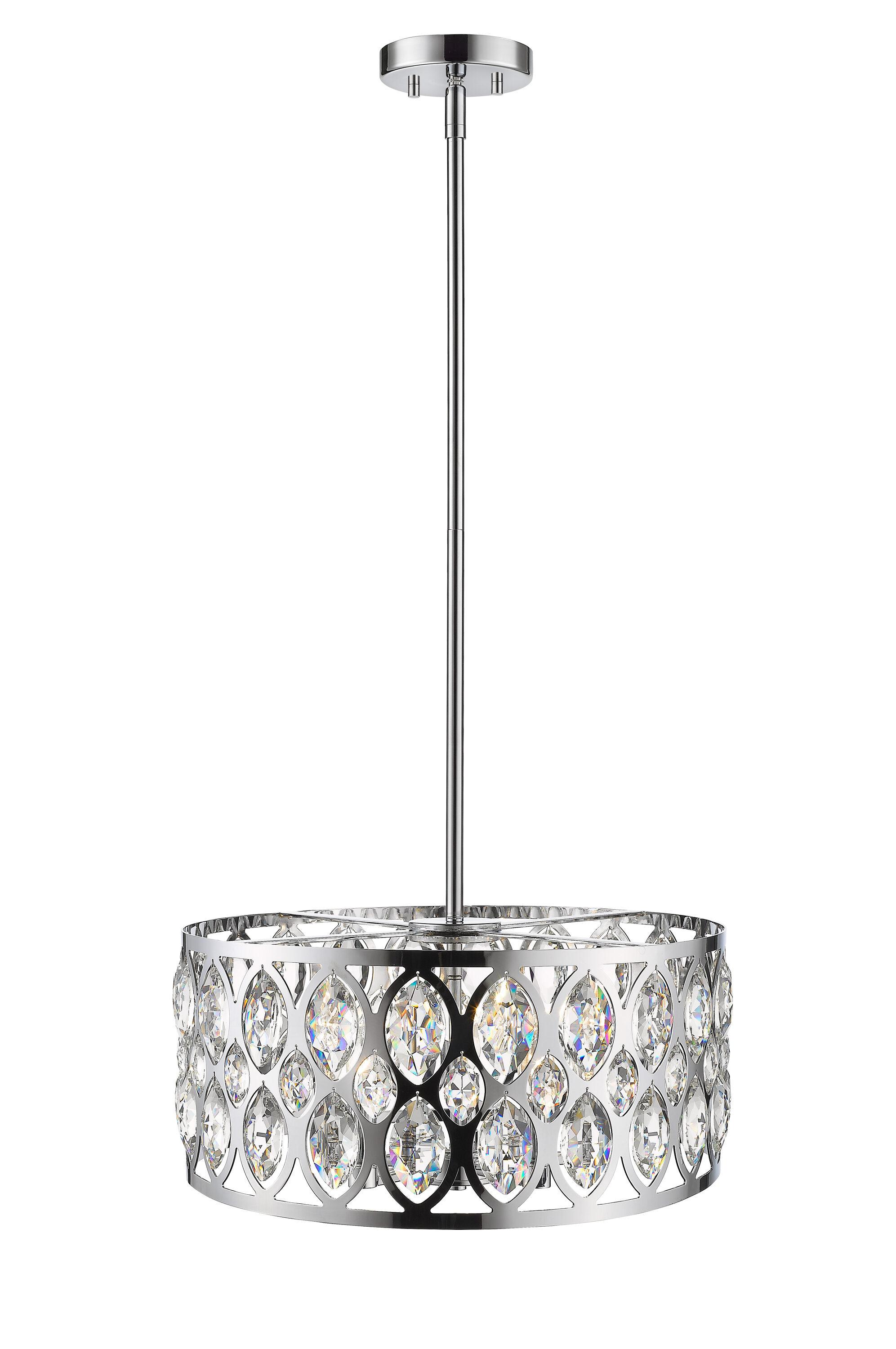 Z-Lite Dealey 5 - Light Chandelier in  Chrome