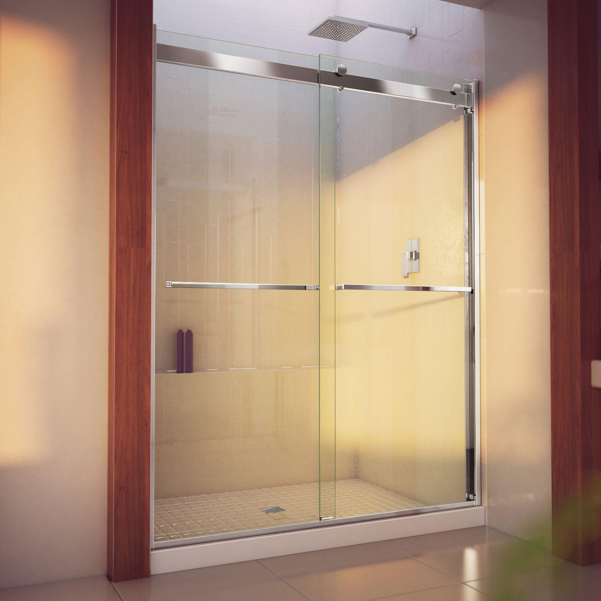 Essence-H 56" W x 76" H Semi-Frameless with ClearMax™ Technology Shower Door