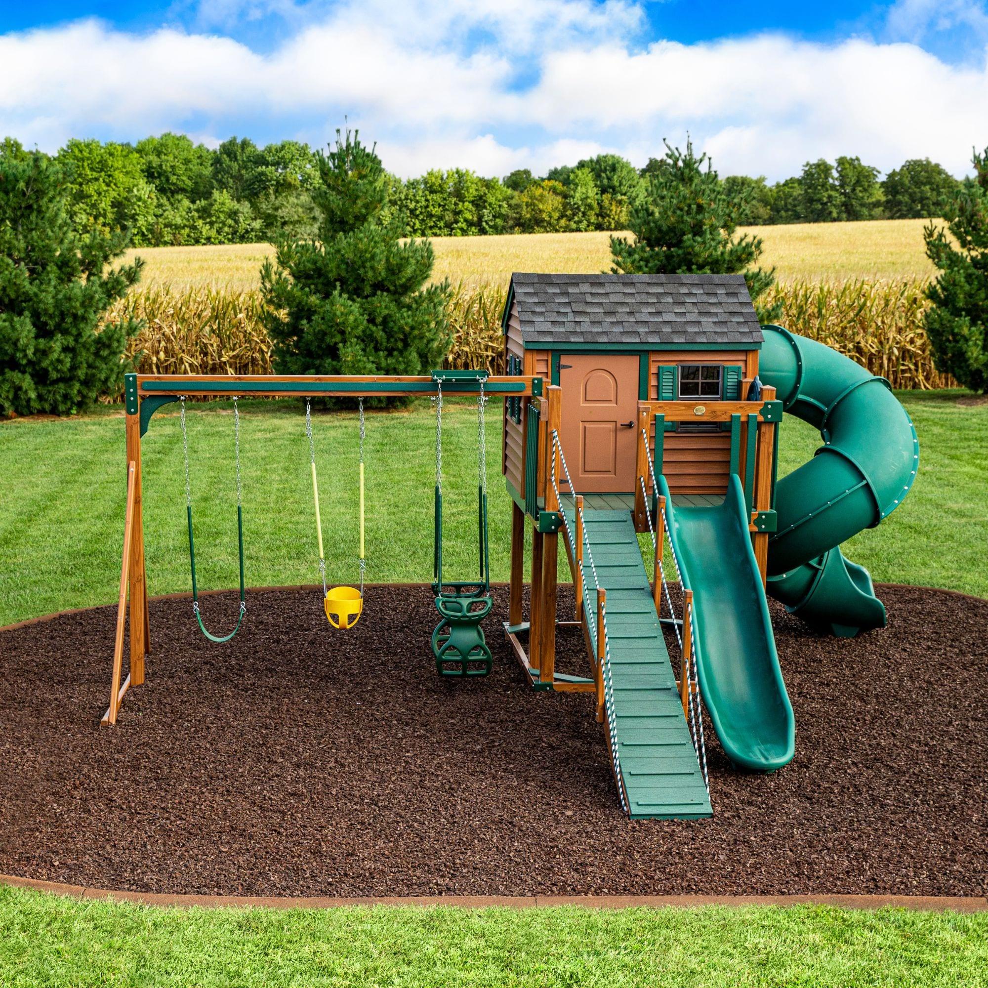 GroundSmart Brown Rubber Mulch, 75 Cu Ft Super Sack