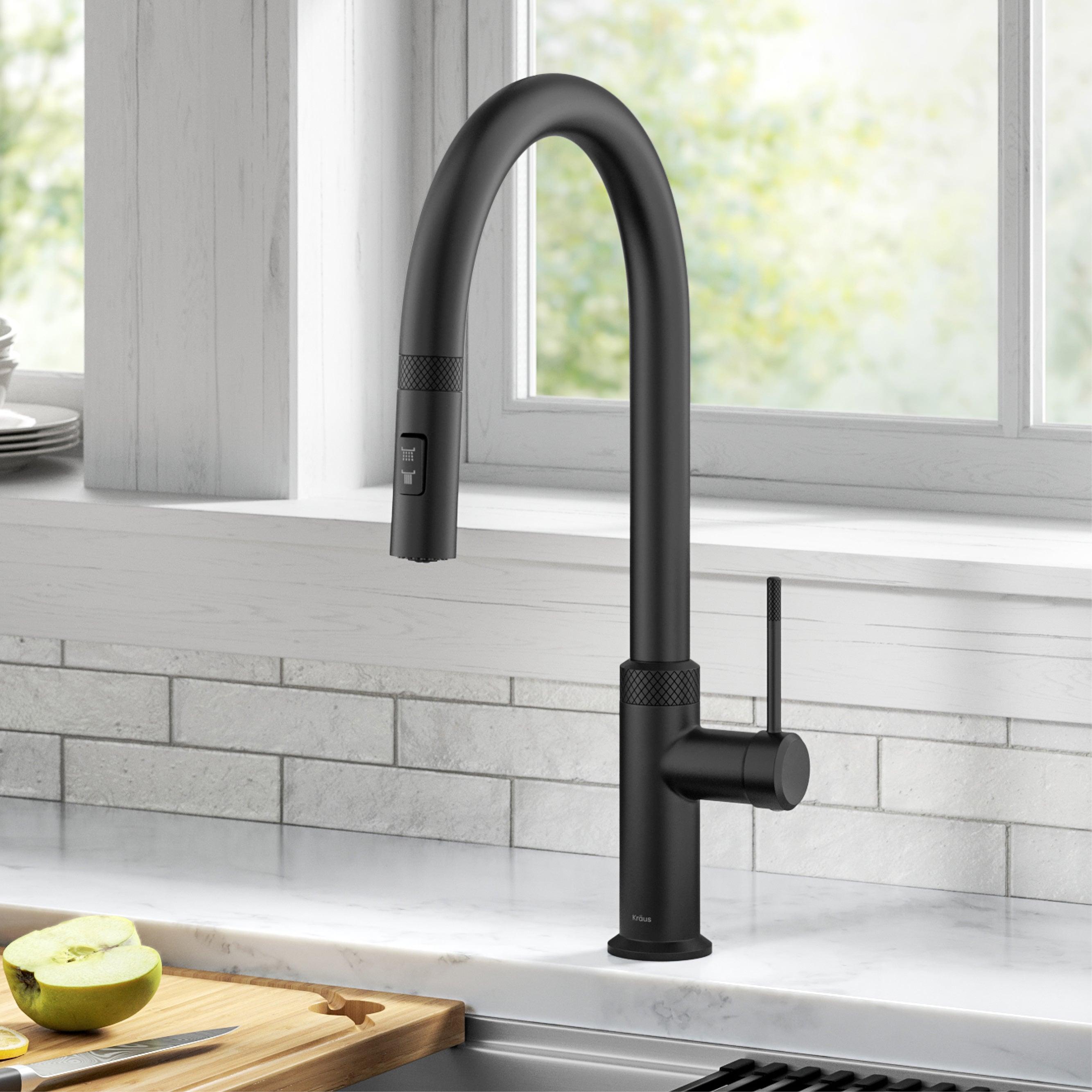 Kraus Oletto Single Handle High-arc Kitchen Faucet