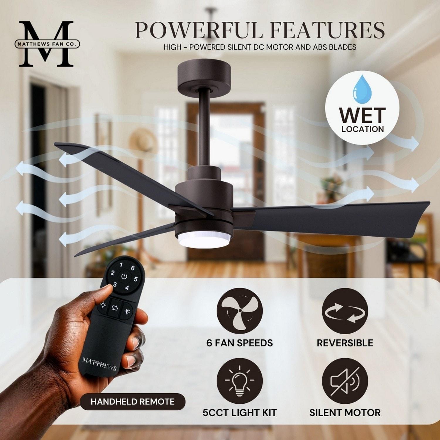 Alessandra 72'' LED Outdoor Ceiling Fan
