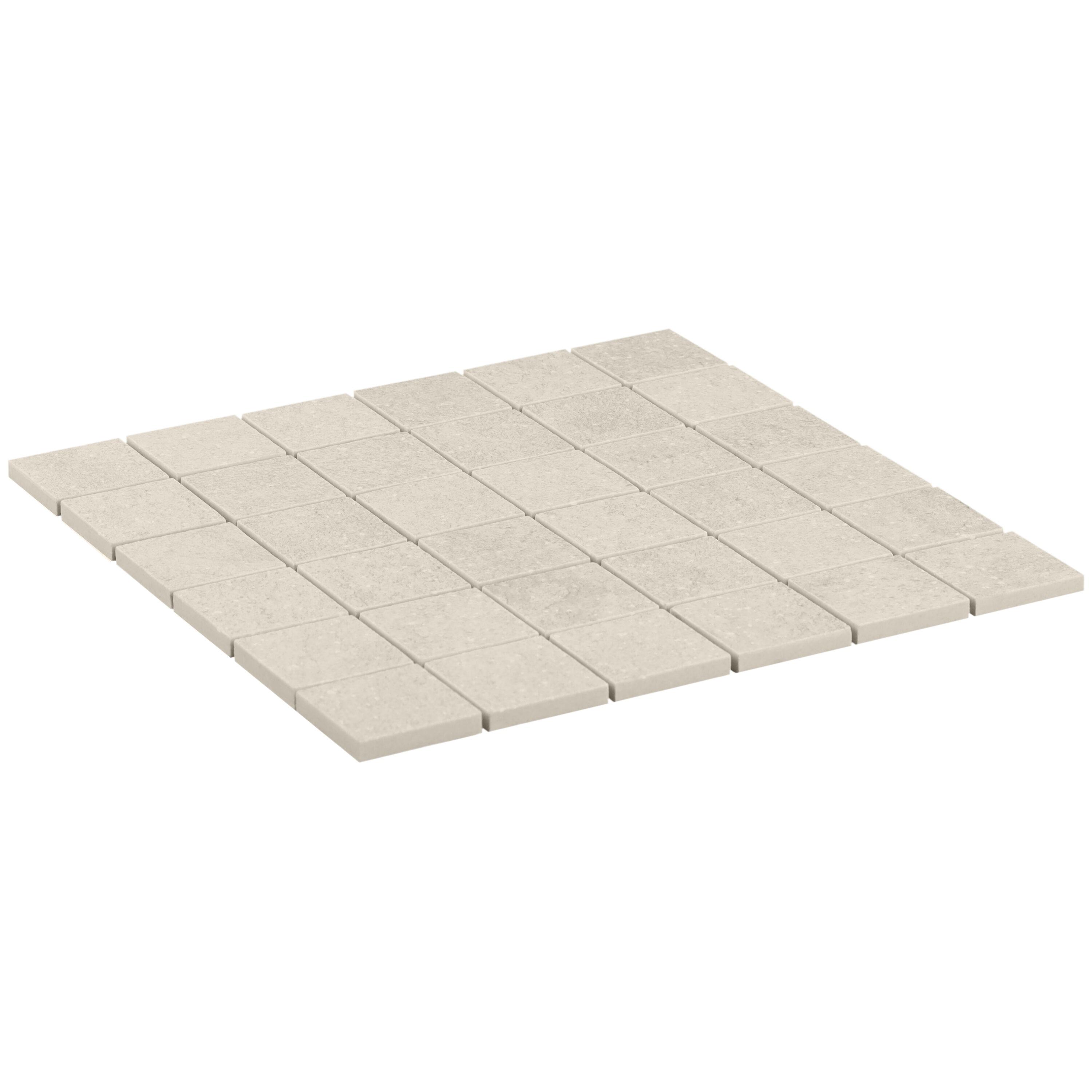 Dominion 11.81" x 11.81" Matte Porcelain Floor & Wall Mosaic Tile (0.97 Sq. Ft./Each)
