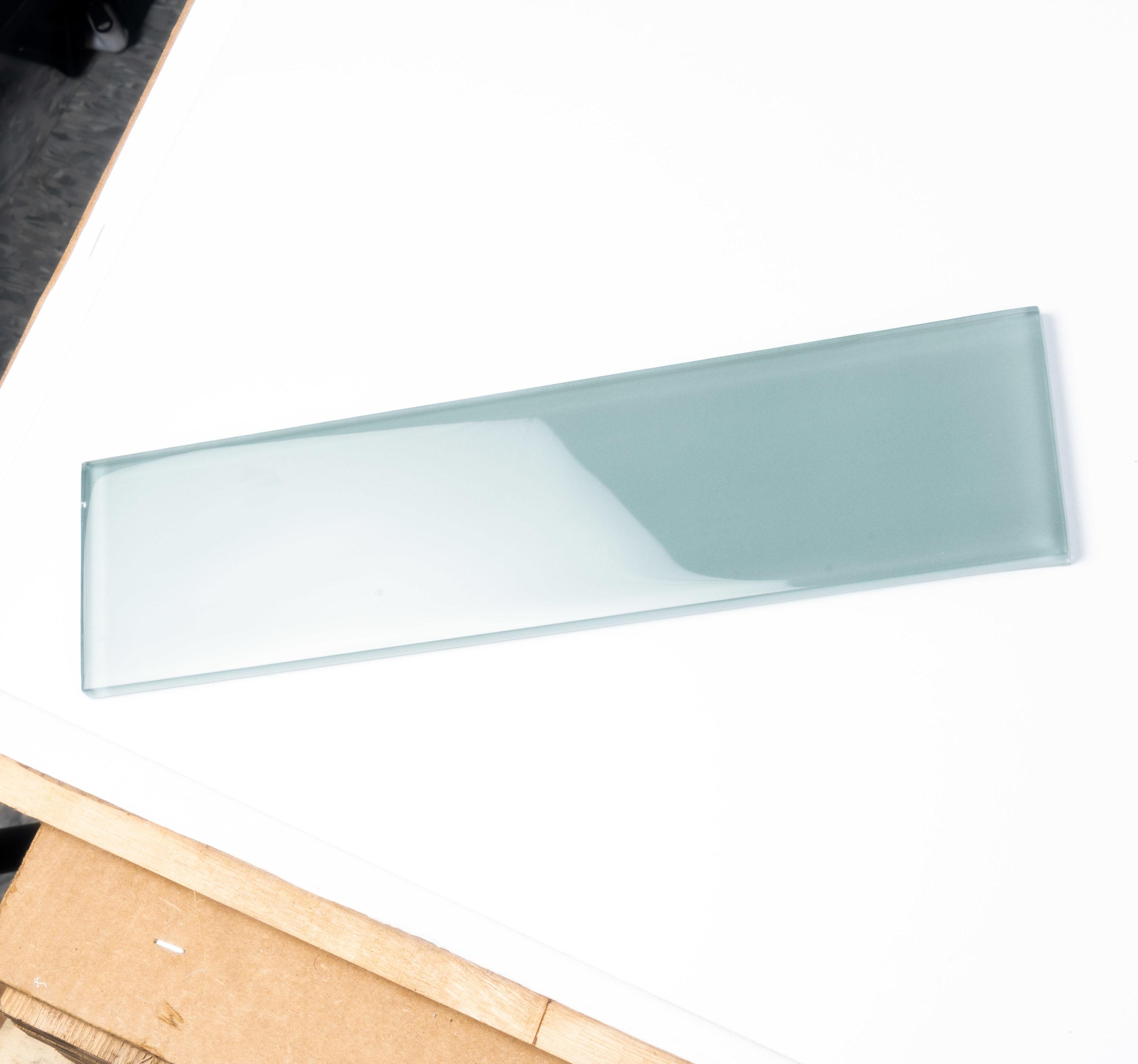 Apollo Tile 3" X 12" Glass Brick Look Subway Wall Tile