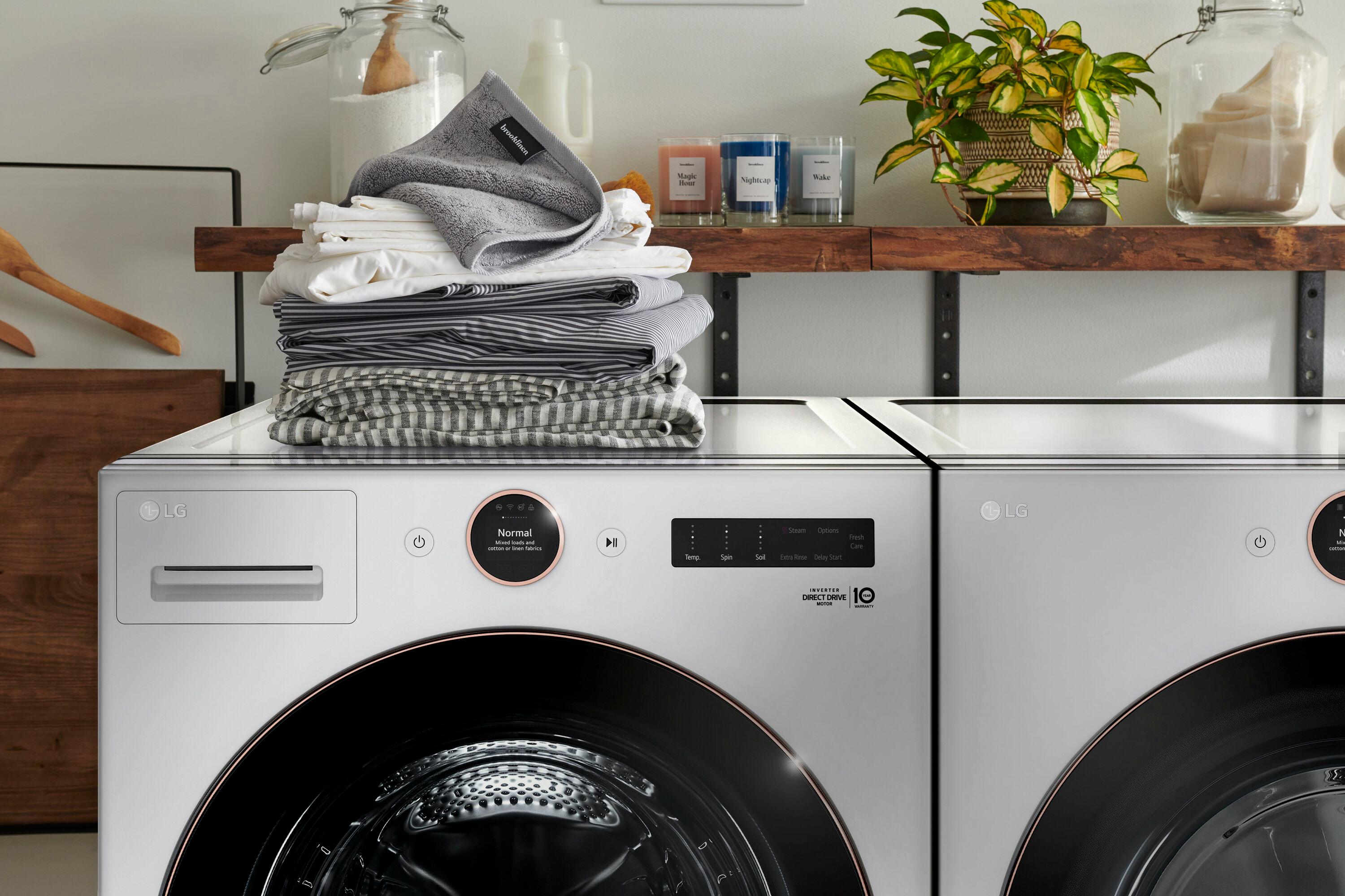 7.4 Cu. Ft. Smart Front Load Electric Dryer With Ai Sensor Dry & Turbosteam Technology