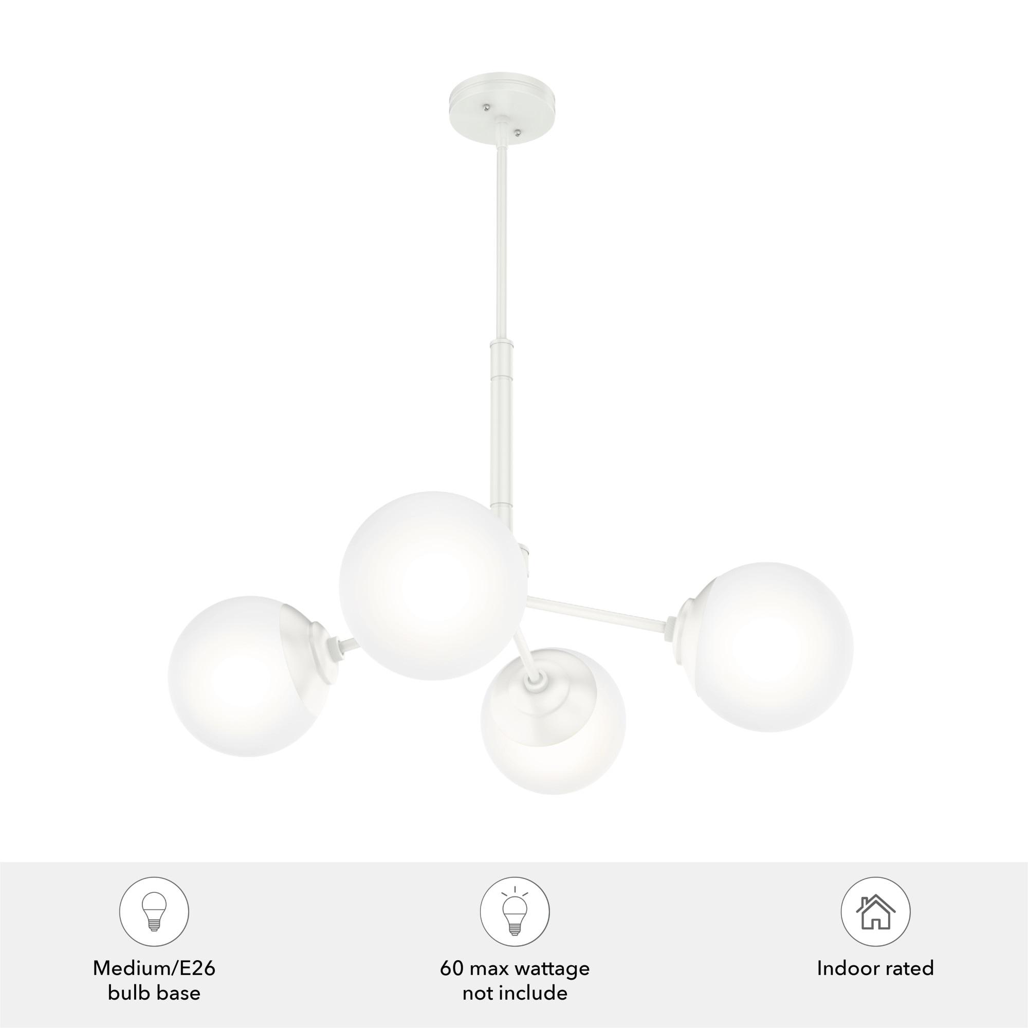 Hepburn 4 - Light Sputnik Sphere Chandelier