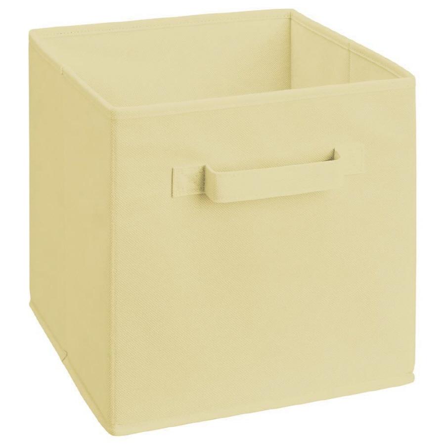 Natural Polypropylene Collapsible Fabric Storage Drawer