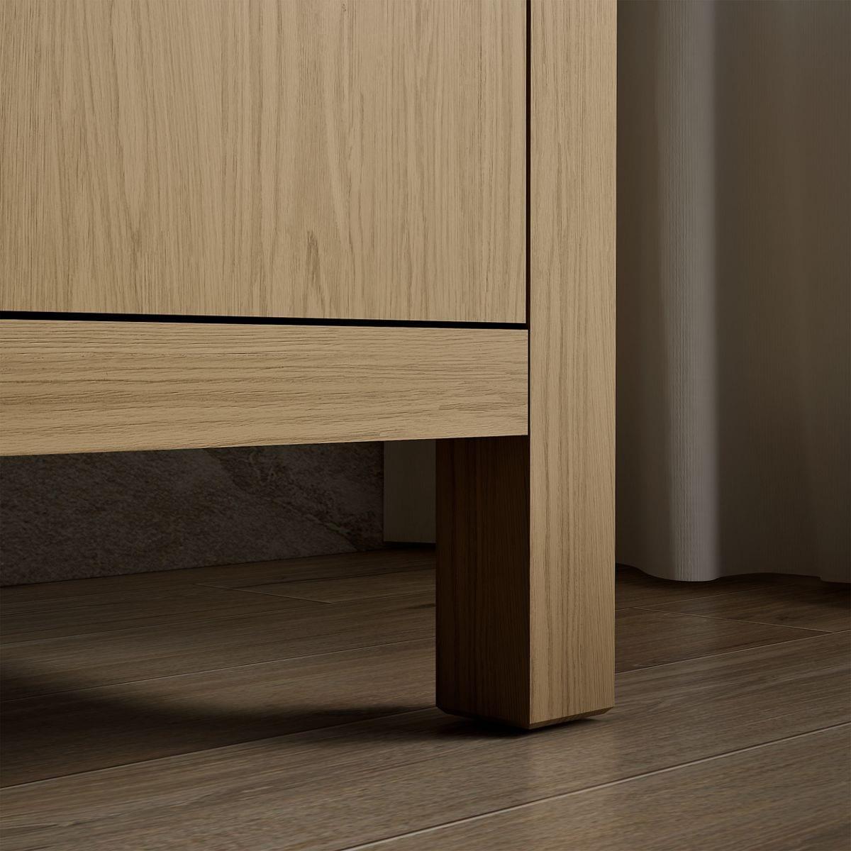 Kresla 60 In. Bathroom Vanity Cabinet With Sinks And Quartz Top