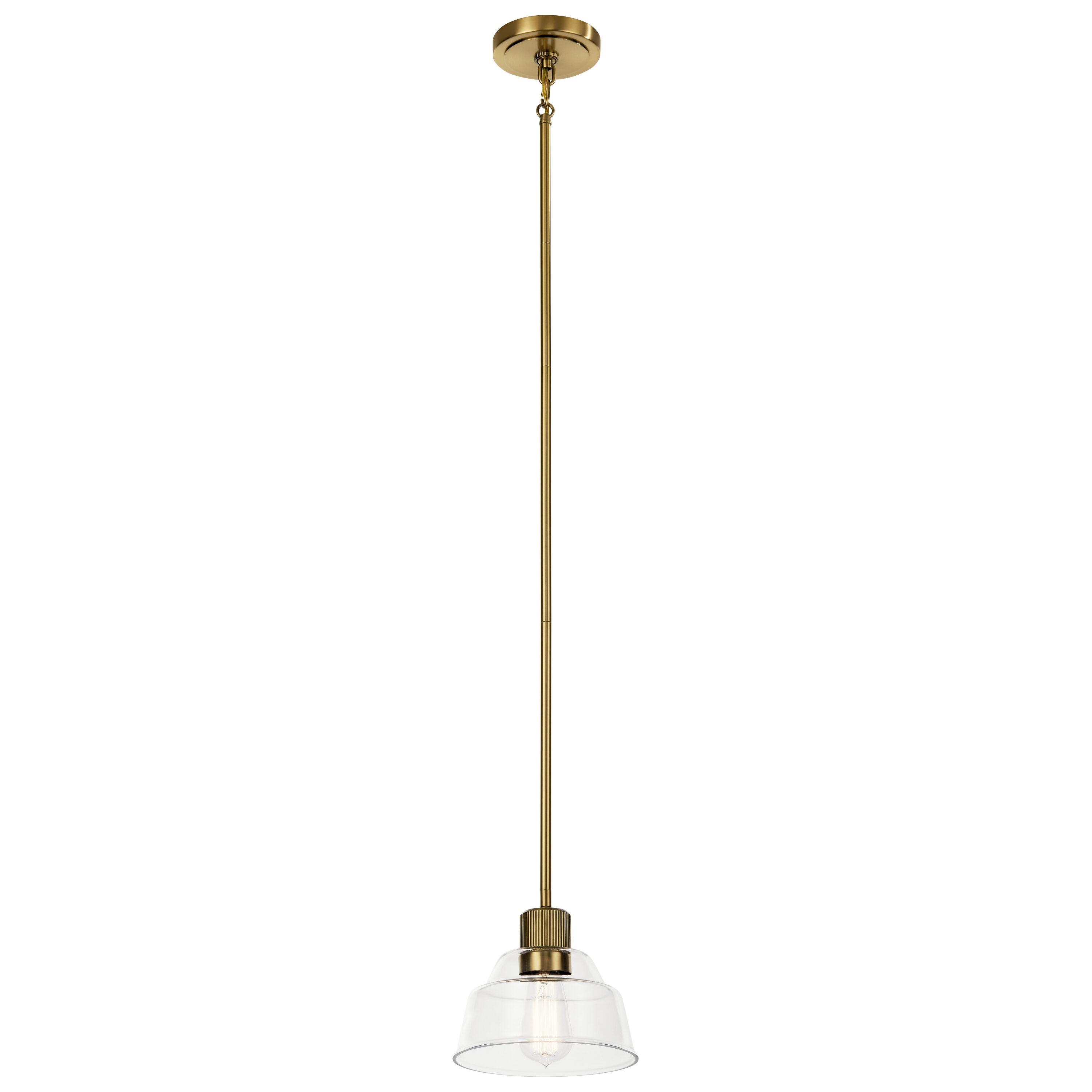 Kichler Lighting Eastmont 1 - Light Pendant in  Brushed Brass