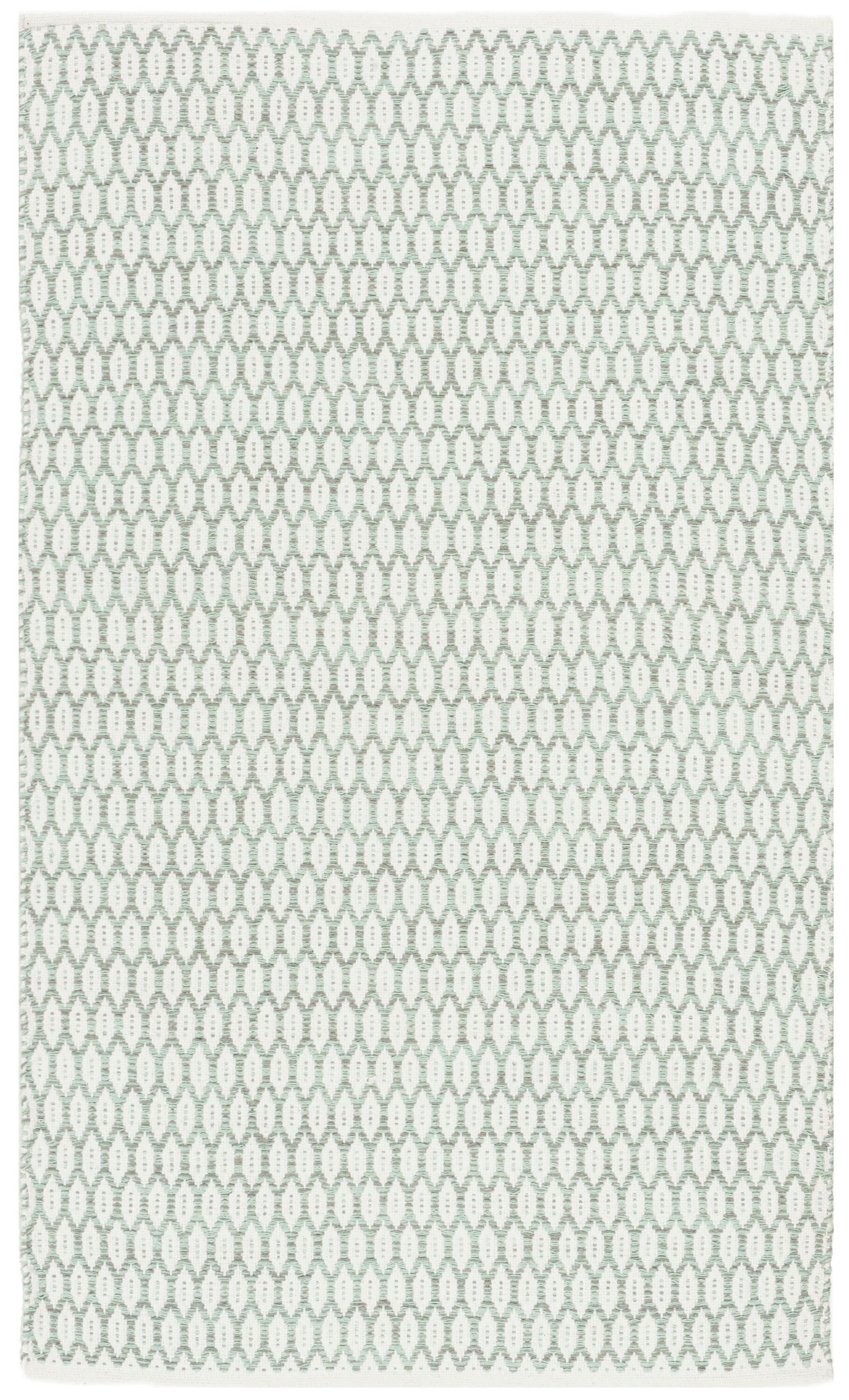 Montauk MTK608 Hand Woven Indoor Accent Rug - Light Green/Ivory - 3'x5' - Safavieh