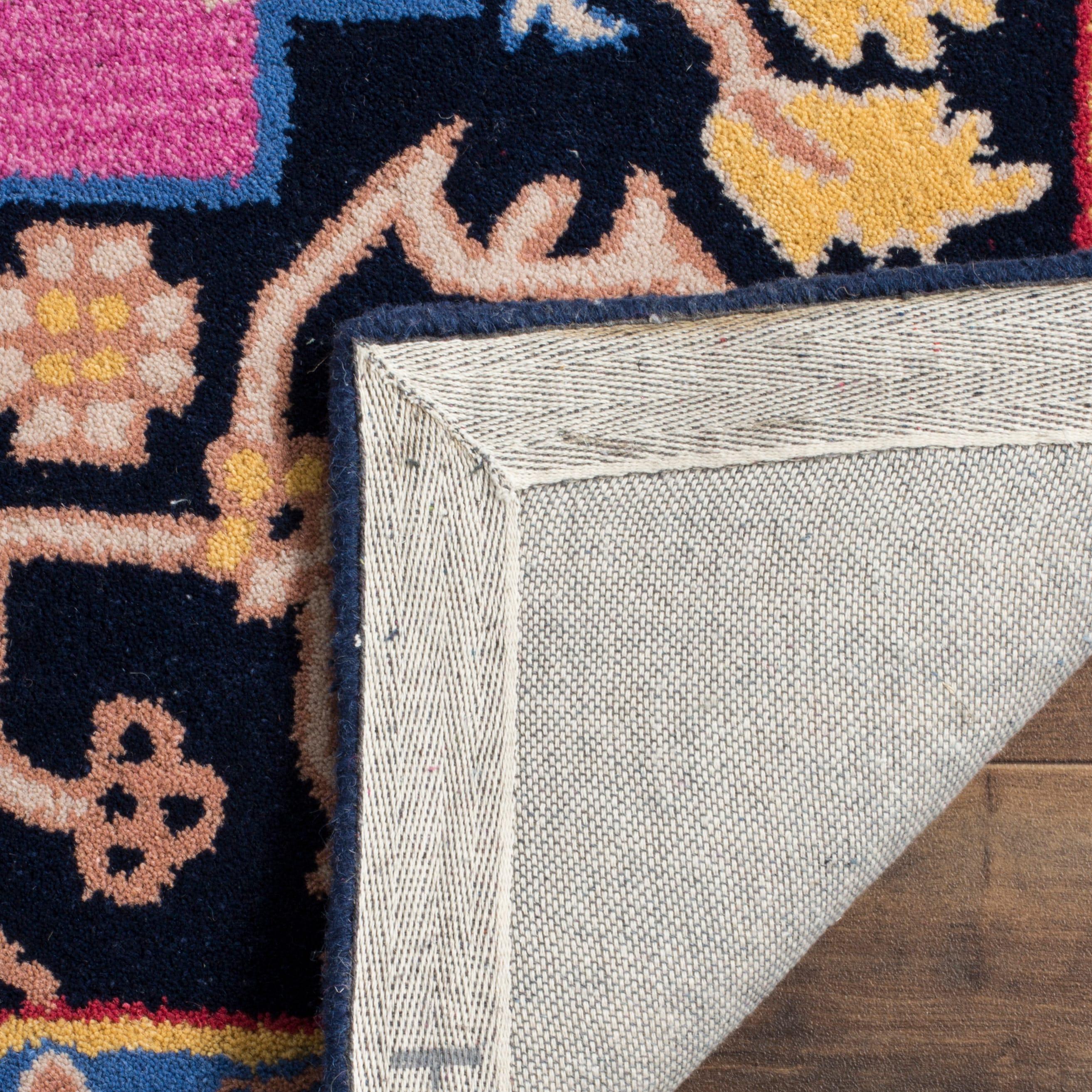 Bellagio BLG506 Hand Tufted Accent Rug - Pink/Multi - 2'x3' - Safavieh.