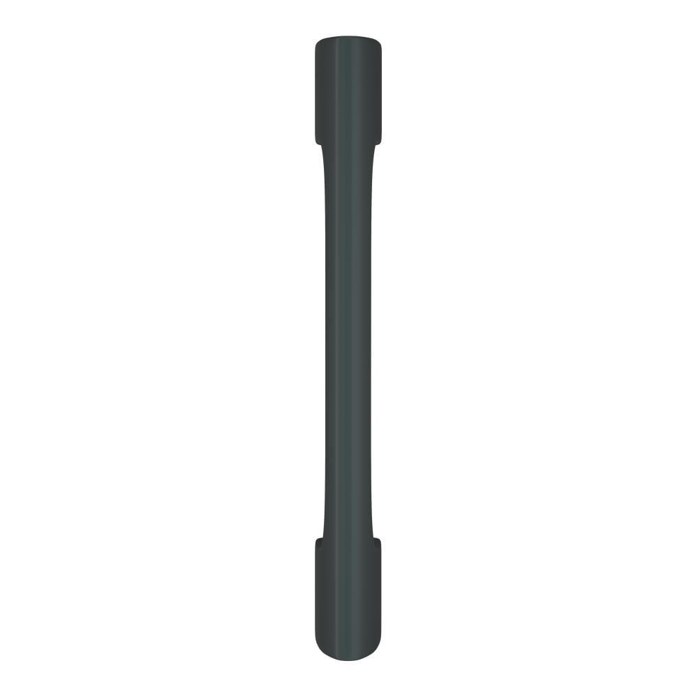 Amerock Riva 3 inch (76mm) Center-to-Center Matte Black Cabinet Pull