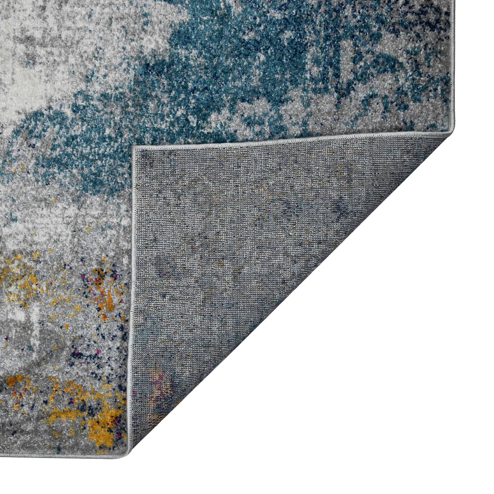 AMER Rugs Hannah Abstract Transitional Durable Performance Multicolor Area Rug