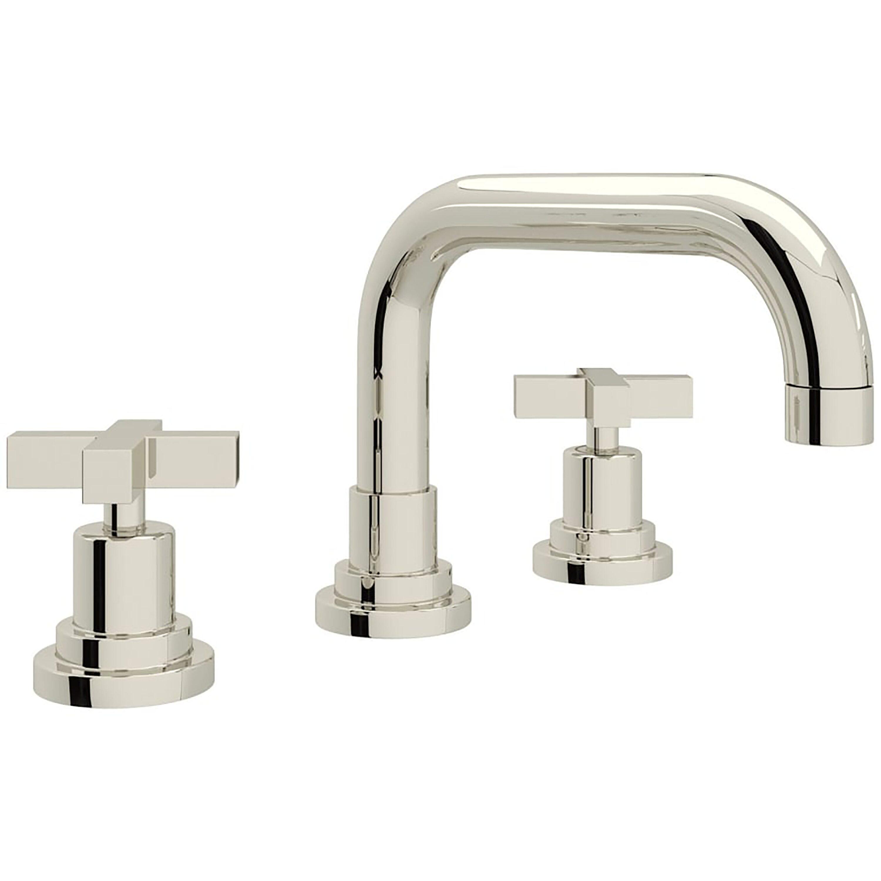 Lombardia Widespread Lavatory Faucet With U-Spout