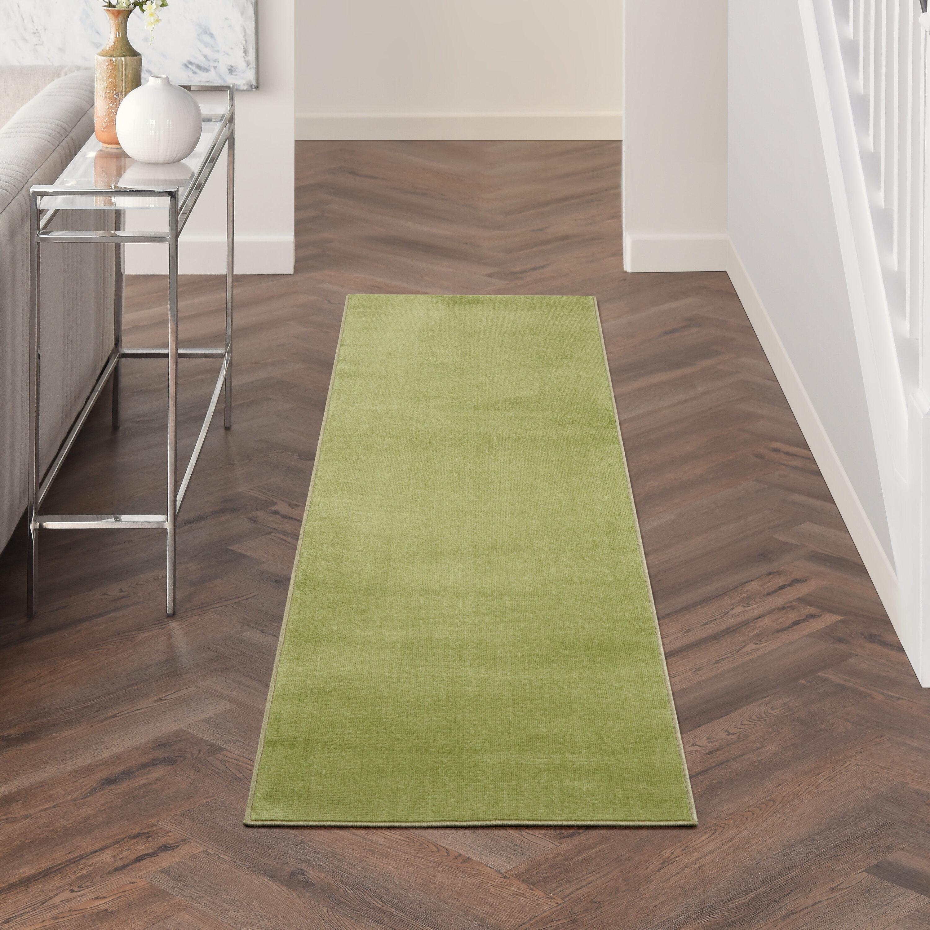 Nourison Nourison Essentials NRE01 Indoor/outdoor Area Rug - Green 2'2" x 7'6"