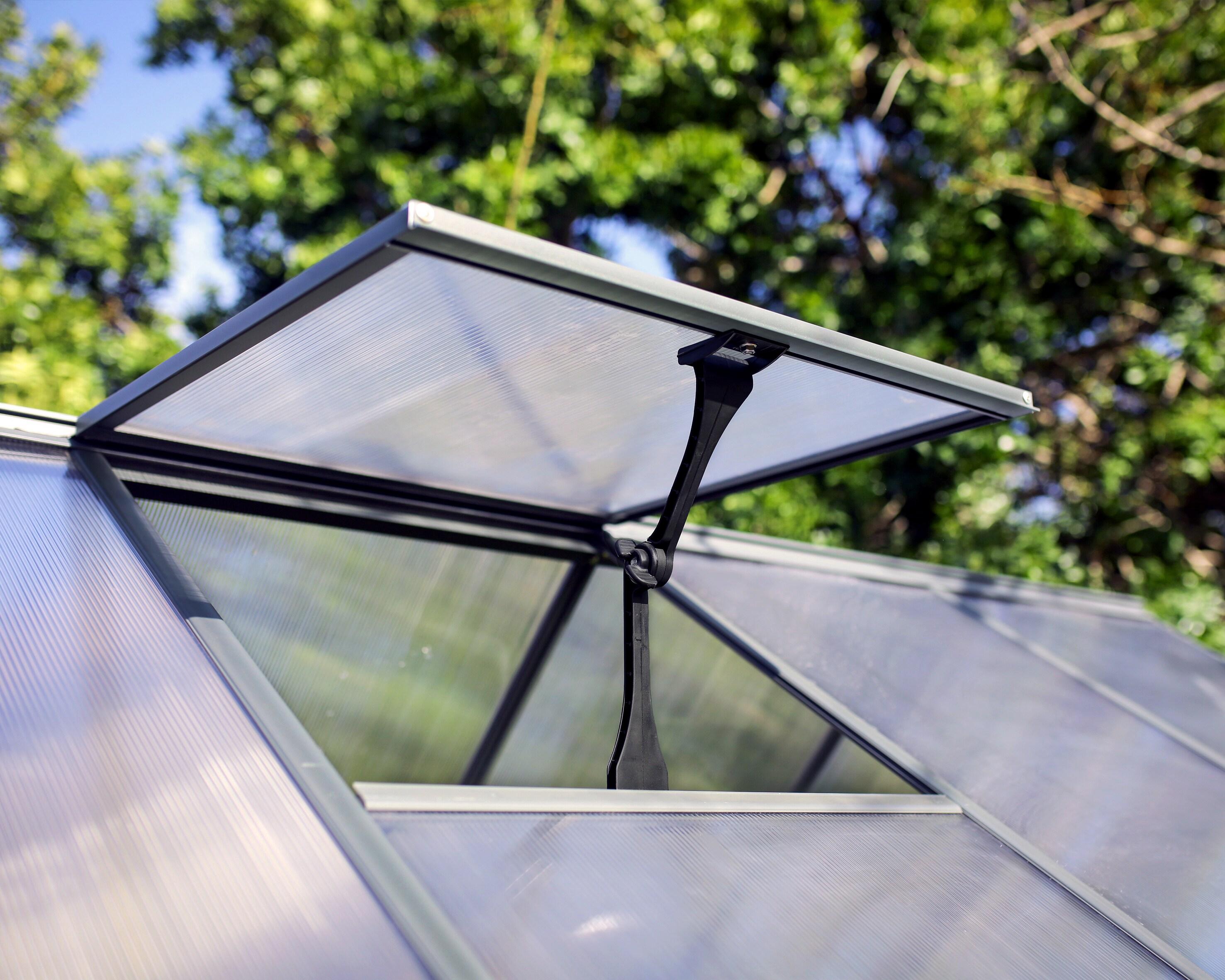 Palram - Canopia Hybrid Polycarbonate Hobby Greenhouse