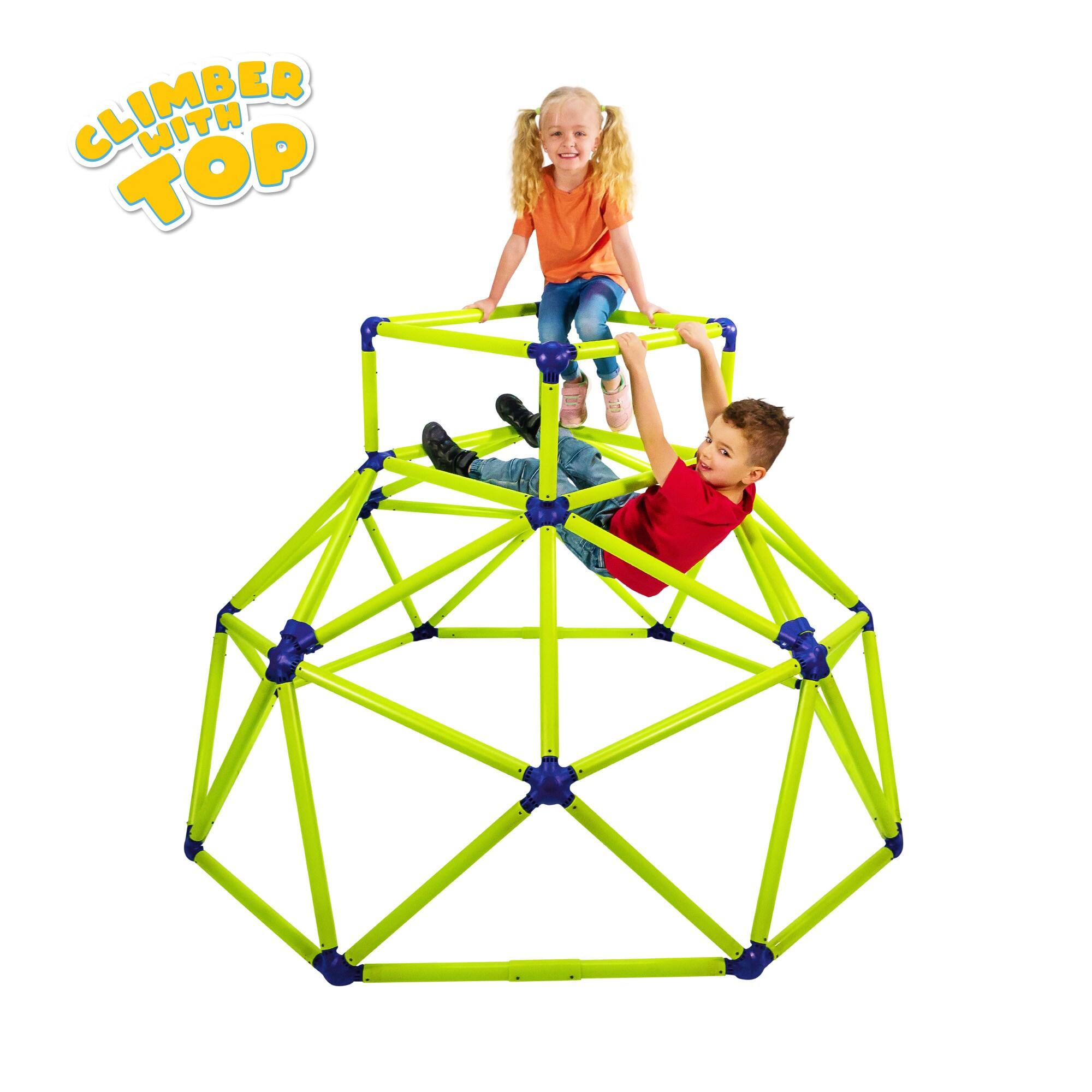 Monkey Bars Toddler Gym Tower - Green