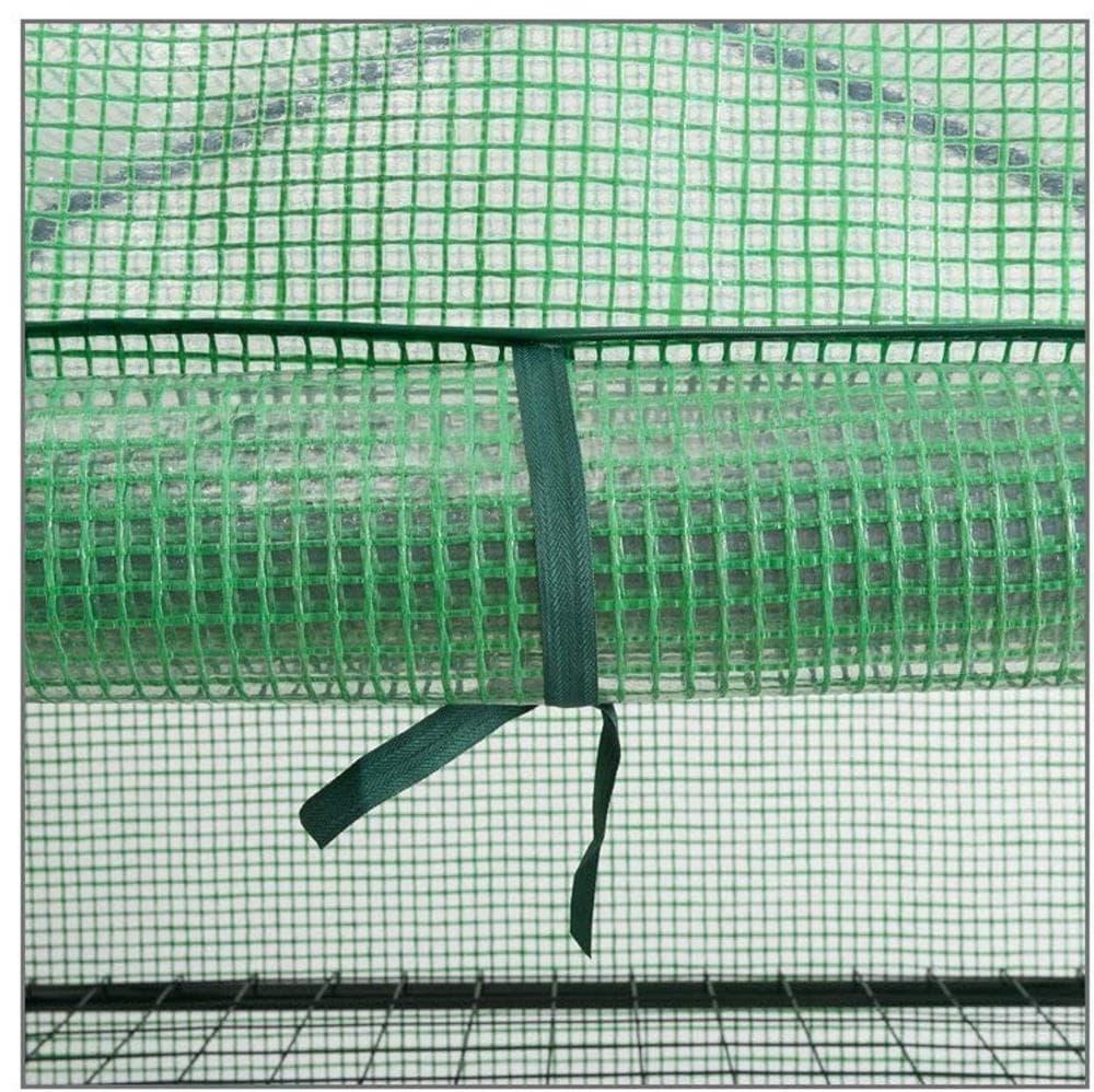 Genesis Green 4 Tier Portable Rolling Greenhouse with Reinforced PE Cover