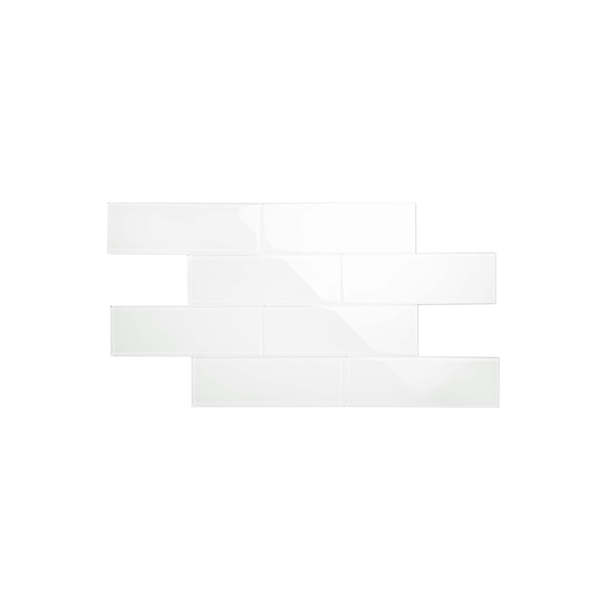 Giorbello Glass Subway 4" x 12" Wall Tile