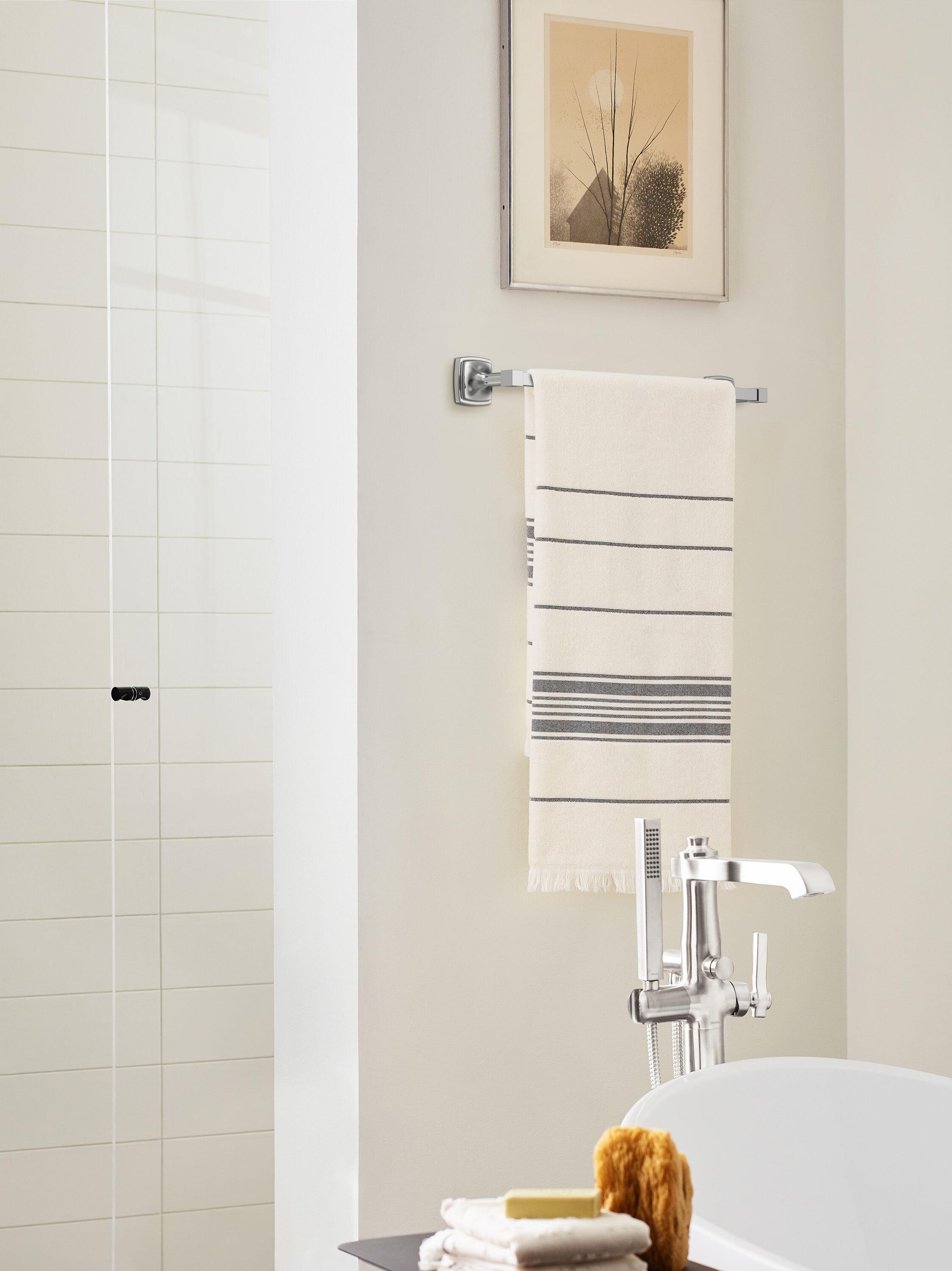 Amerock BH36093PN Stature Towel Bar