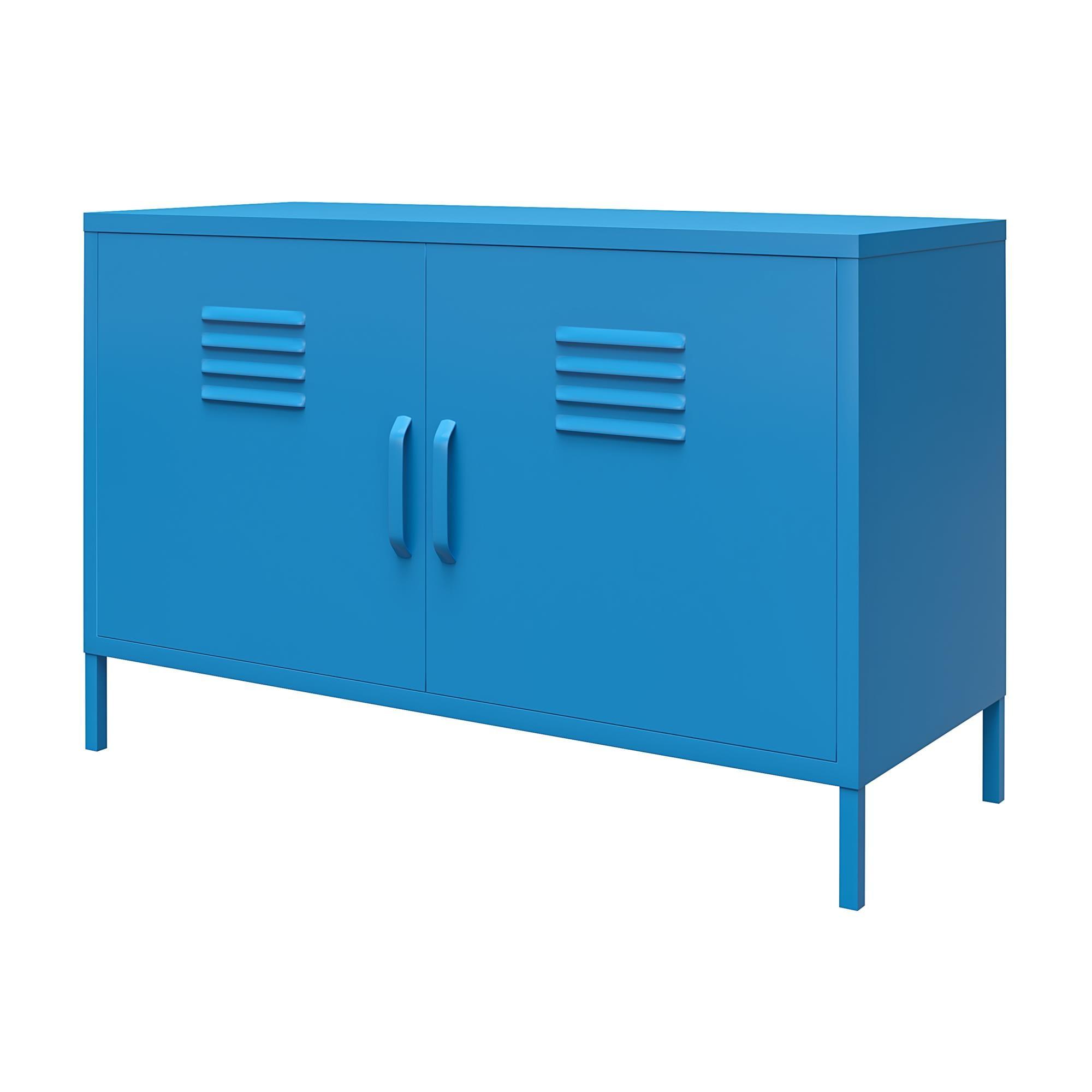 Cache Unfinished Metal Accent Cabinet