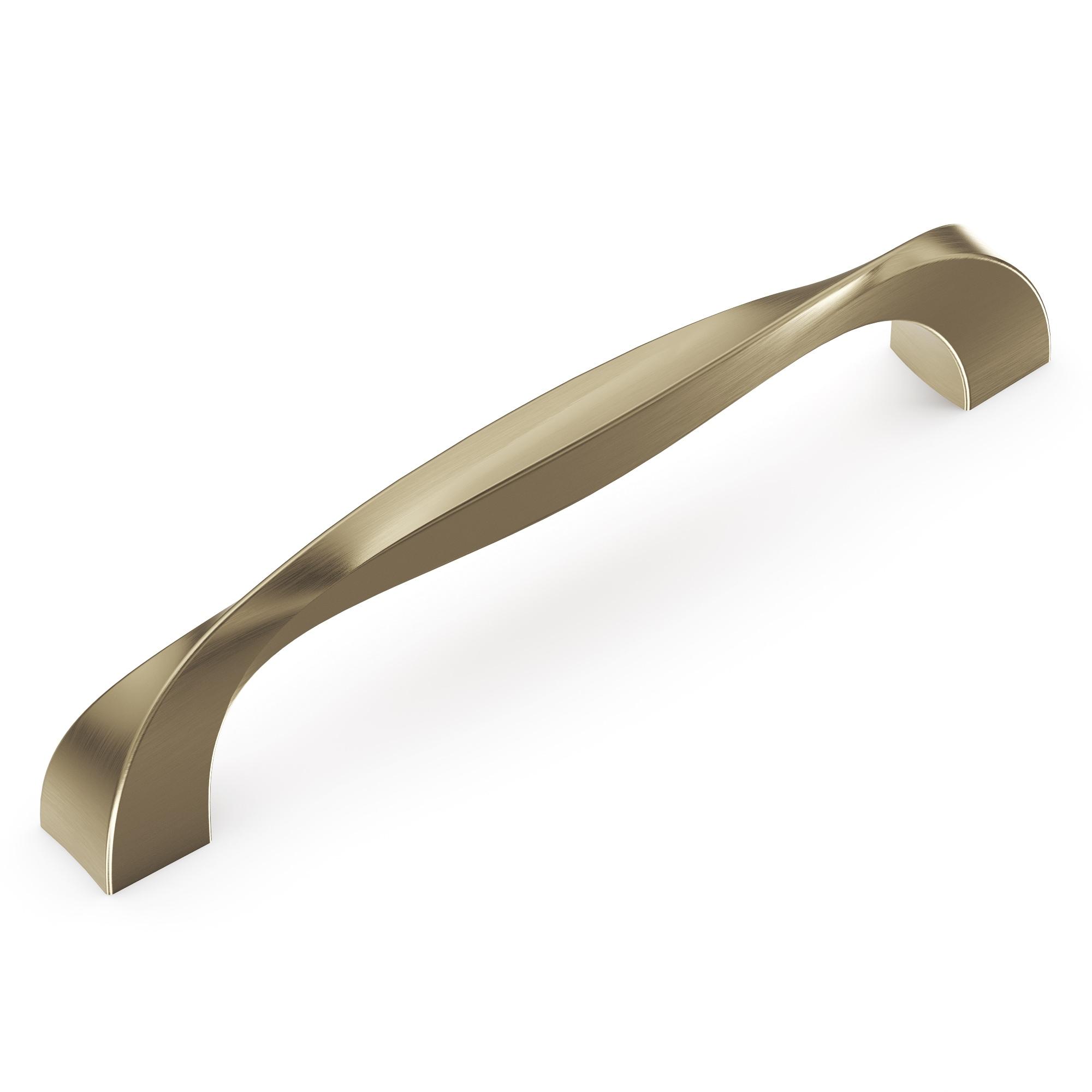 Twist Kitchen Cabinet Handles, Solid Core Drawer Pulls for Cabinet Doors, 5-1/16" (128mm)