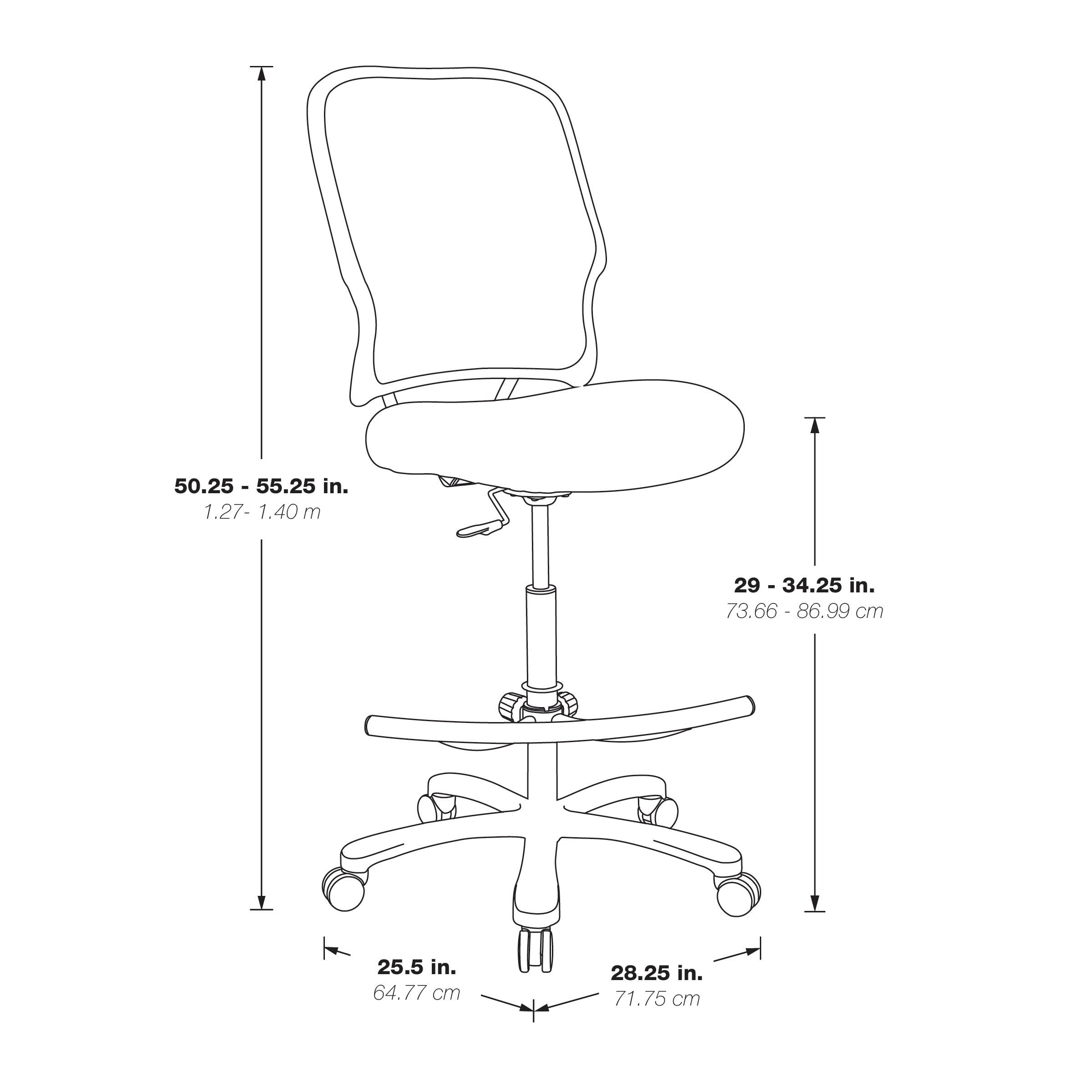 Office Star Products SPACE Mesh Drafting Chair