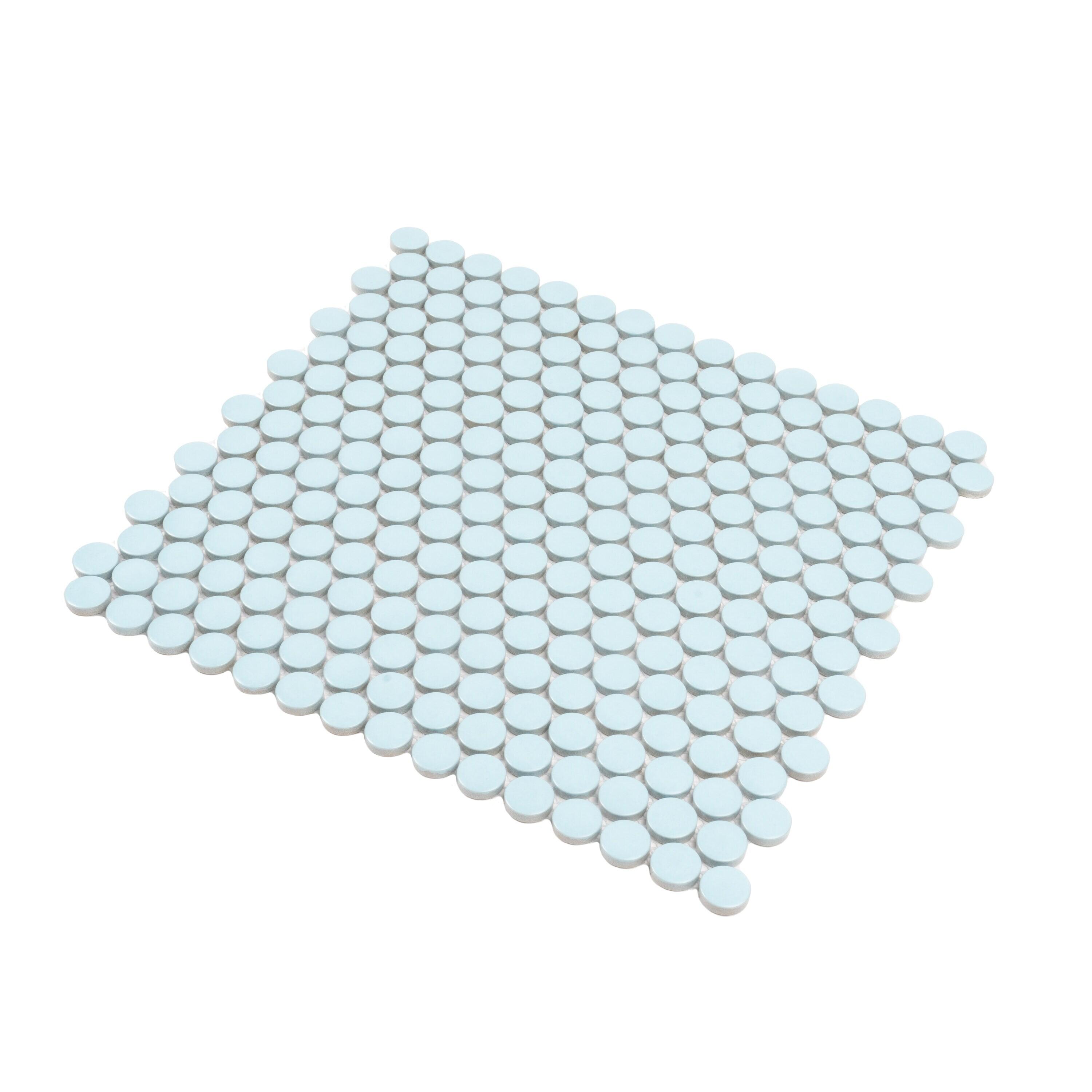 Cirkel 11.46'' W x 12.4'' L Porcelain Tile Mosaic Sheet