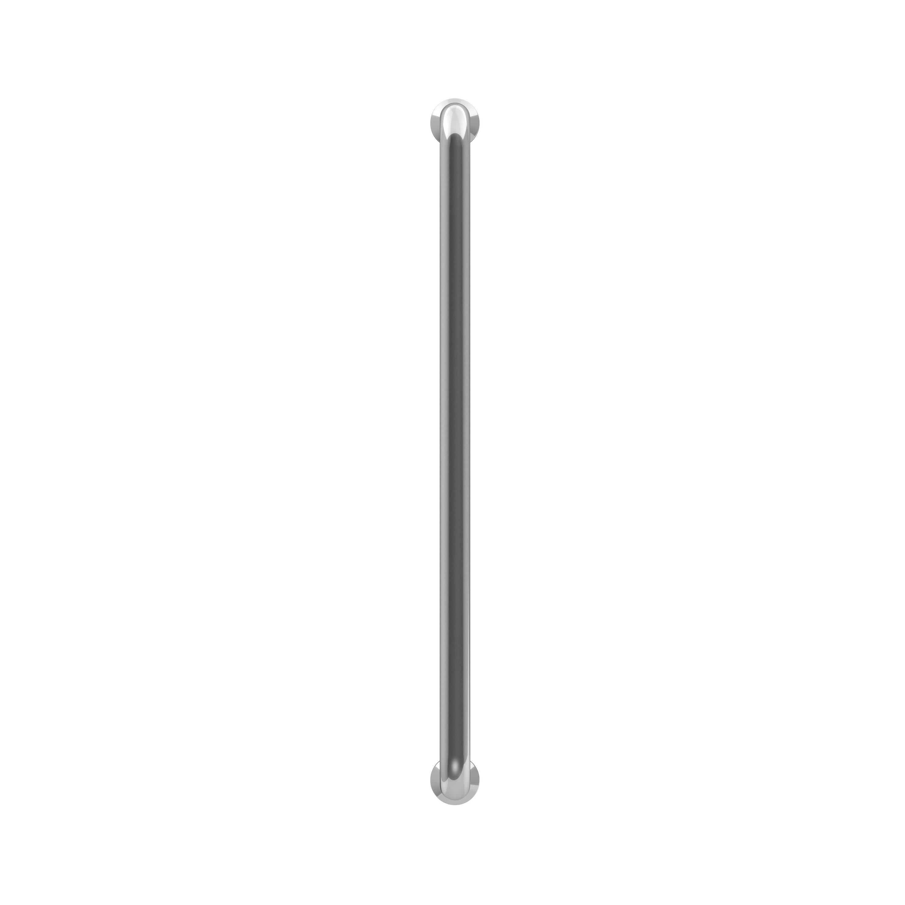 Amerock Factor 7-9/16 inch (192mm) Center-to-Center Polished Chrome Cabinet Pull