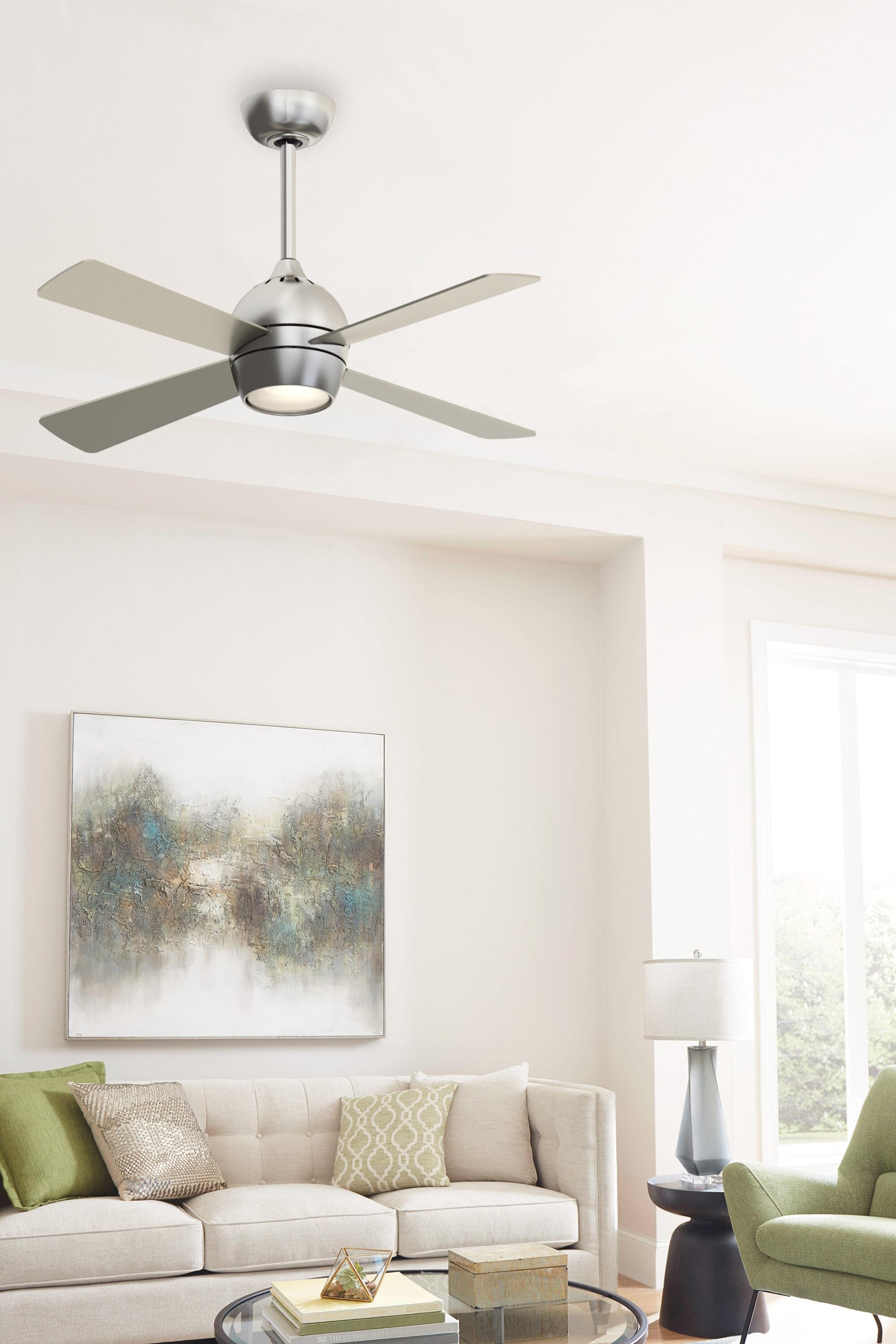 Kwad 44" 4 - Blade LED Ceiling Fan