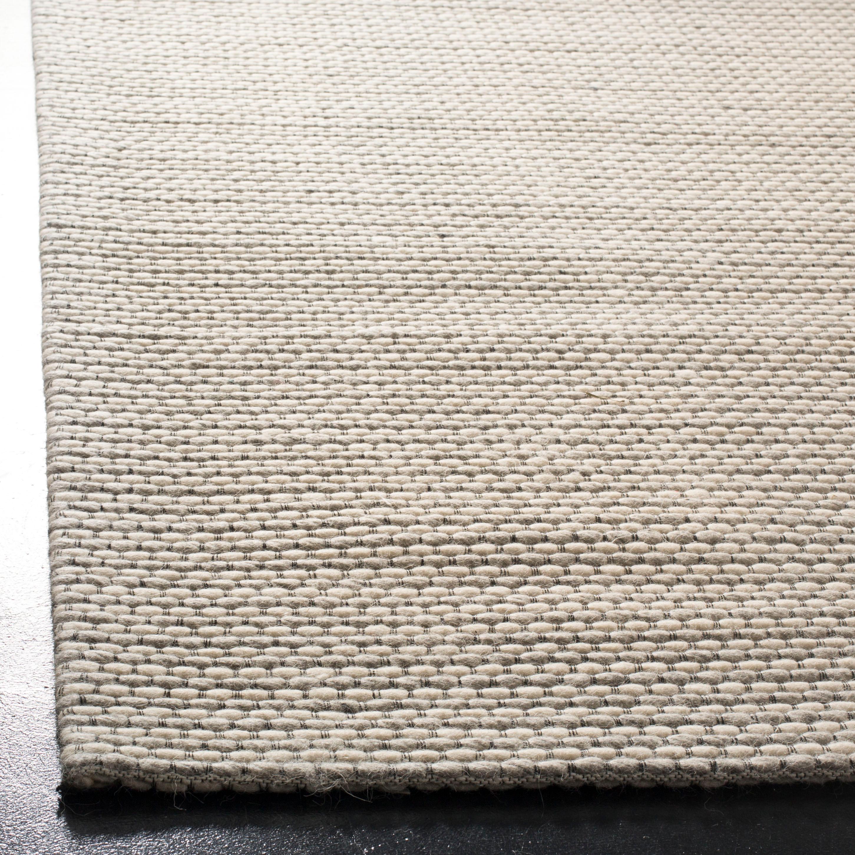 Natura NAT801 Hand Woven Area Rug - Silver/Ivory - 4'x6' - Safavieh.