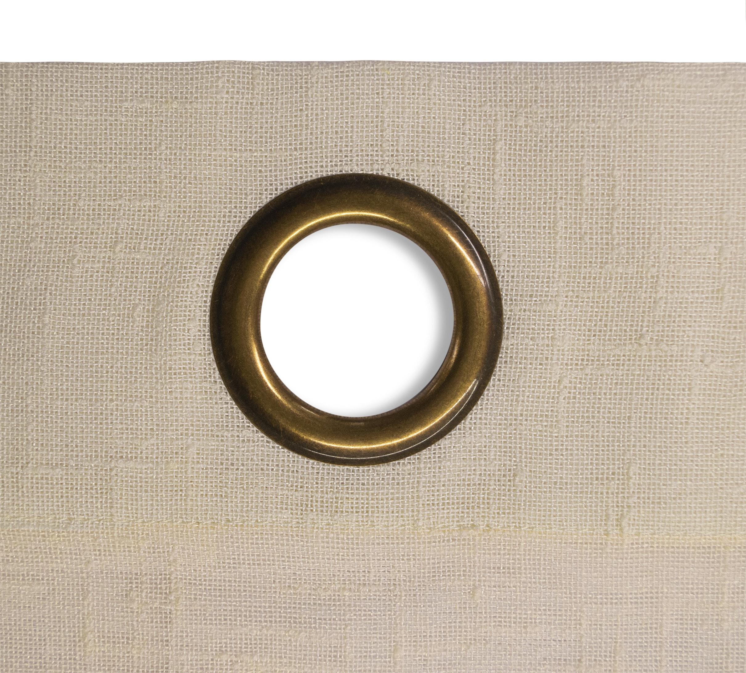 Ricardo Shannon Sheer Linen 2/Pleat Button Val 52x15 Natural