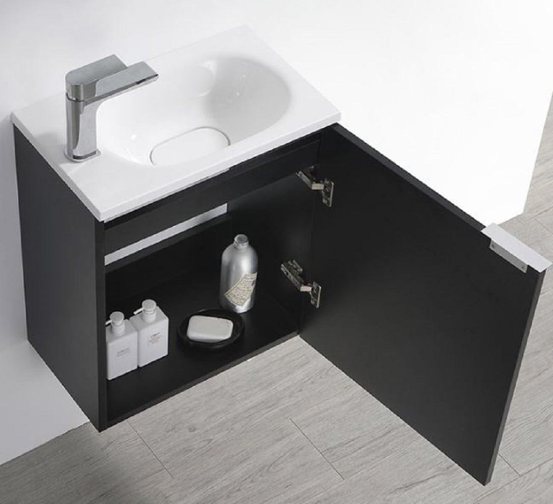 Valencia 20" Wall Mount Single Sink Bathroom Vanity with Top and Sink (Faucet Not Included)