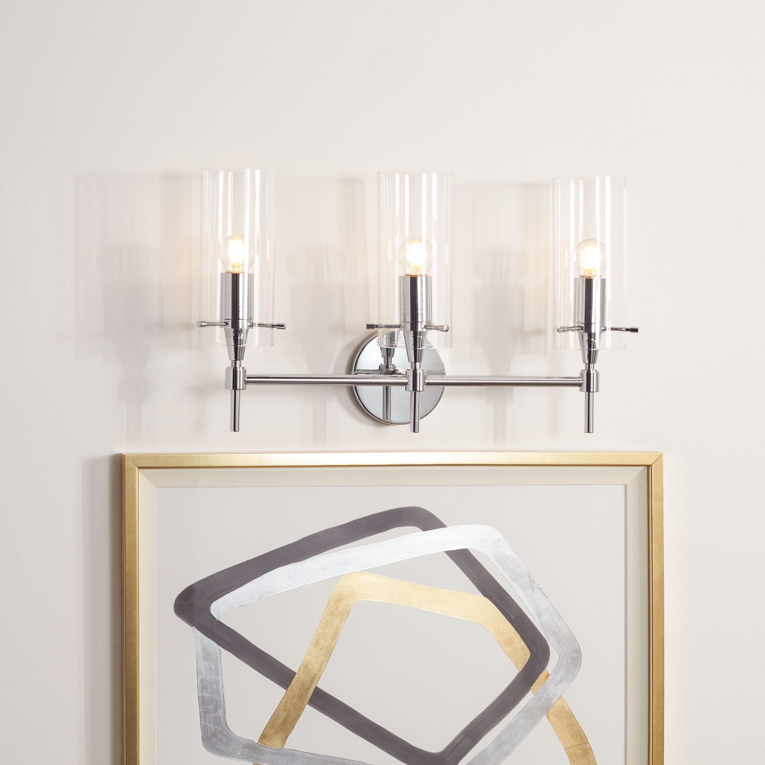 Norala Vanity Sconce - SCN5001 - Chrome - Safavieh