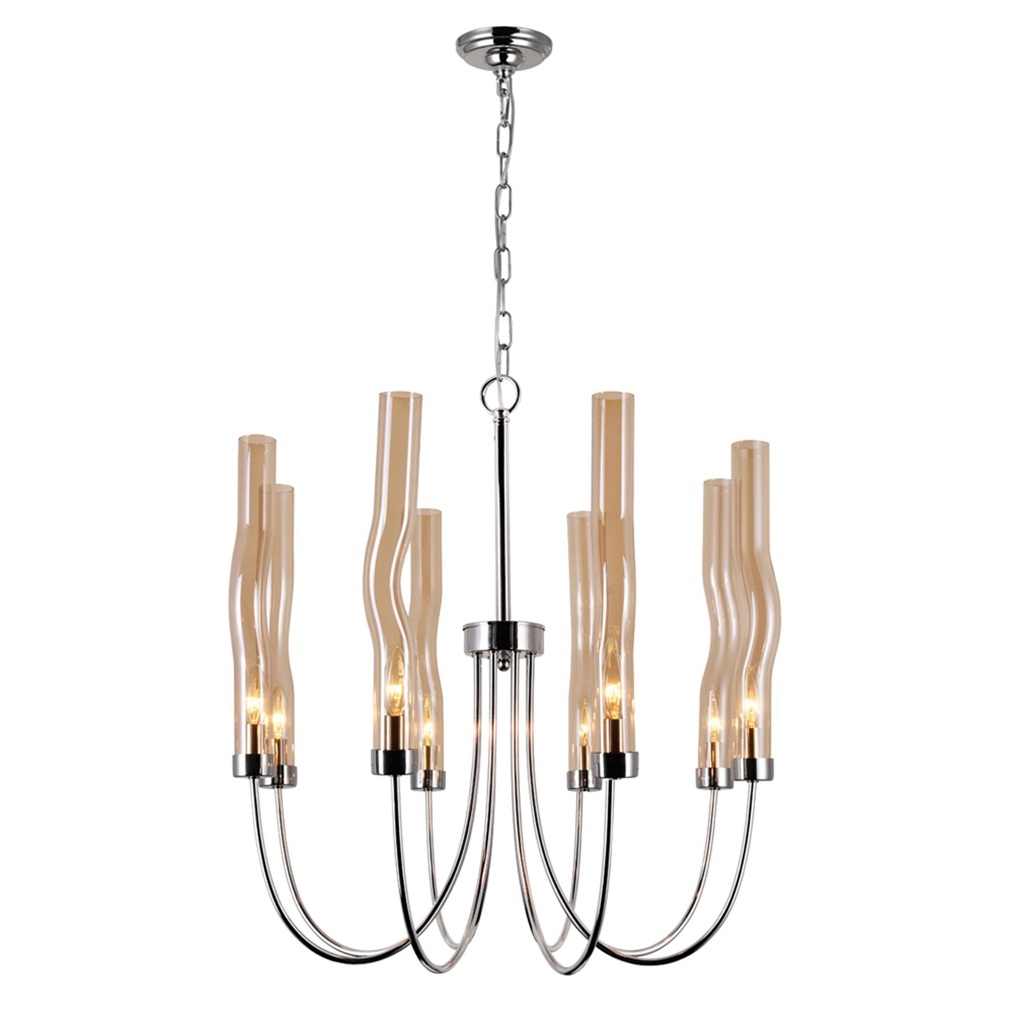 8 - Light Dimmable Classic / Traditional Chandelier